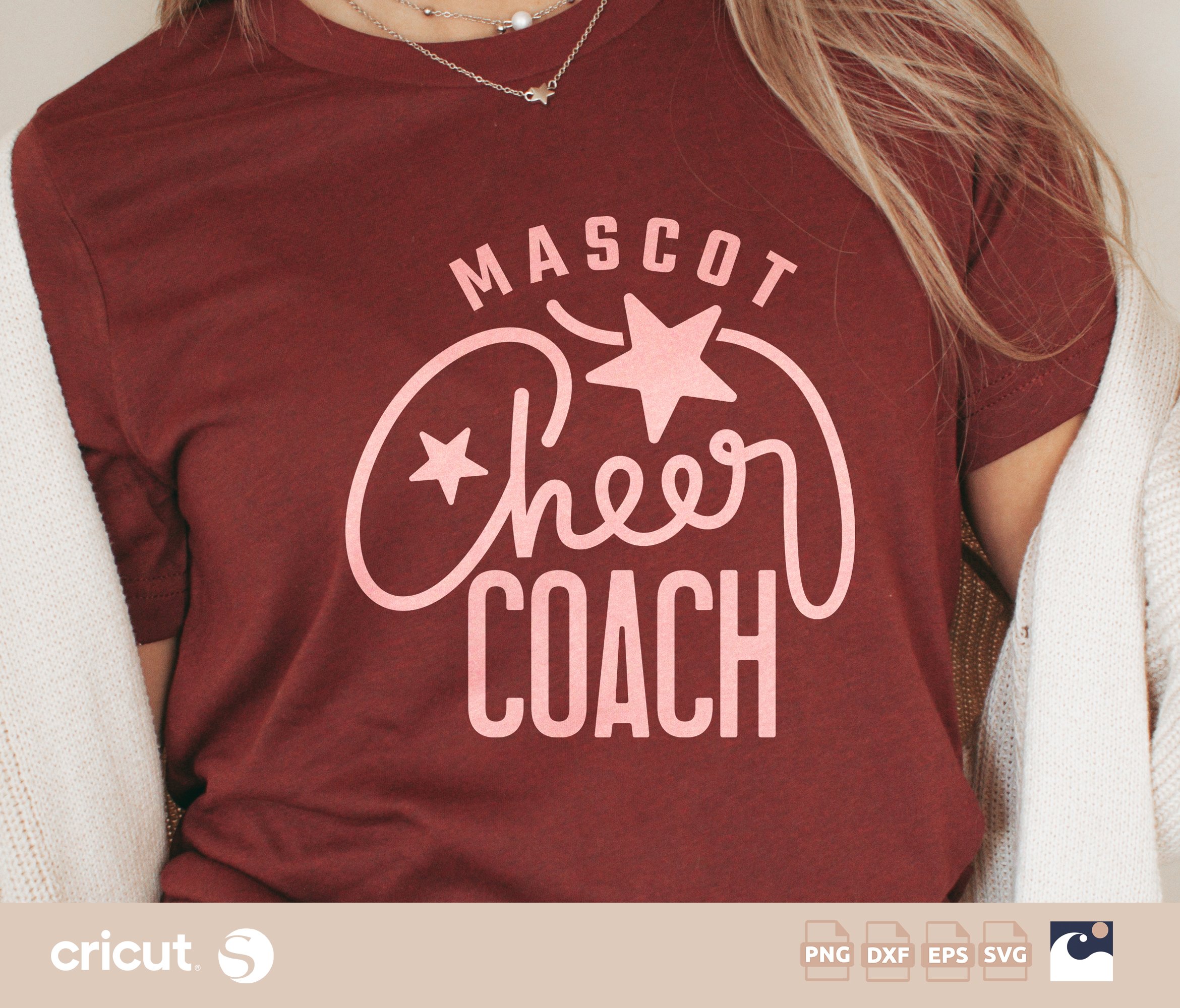 Cheer Coach svg png, Cheerleader Shirts, Cheerleading Coach, Cheer svg With Name, All Star Cheer, Stars Cheer, Cut File Cricut, Silhouette