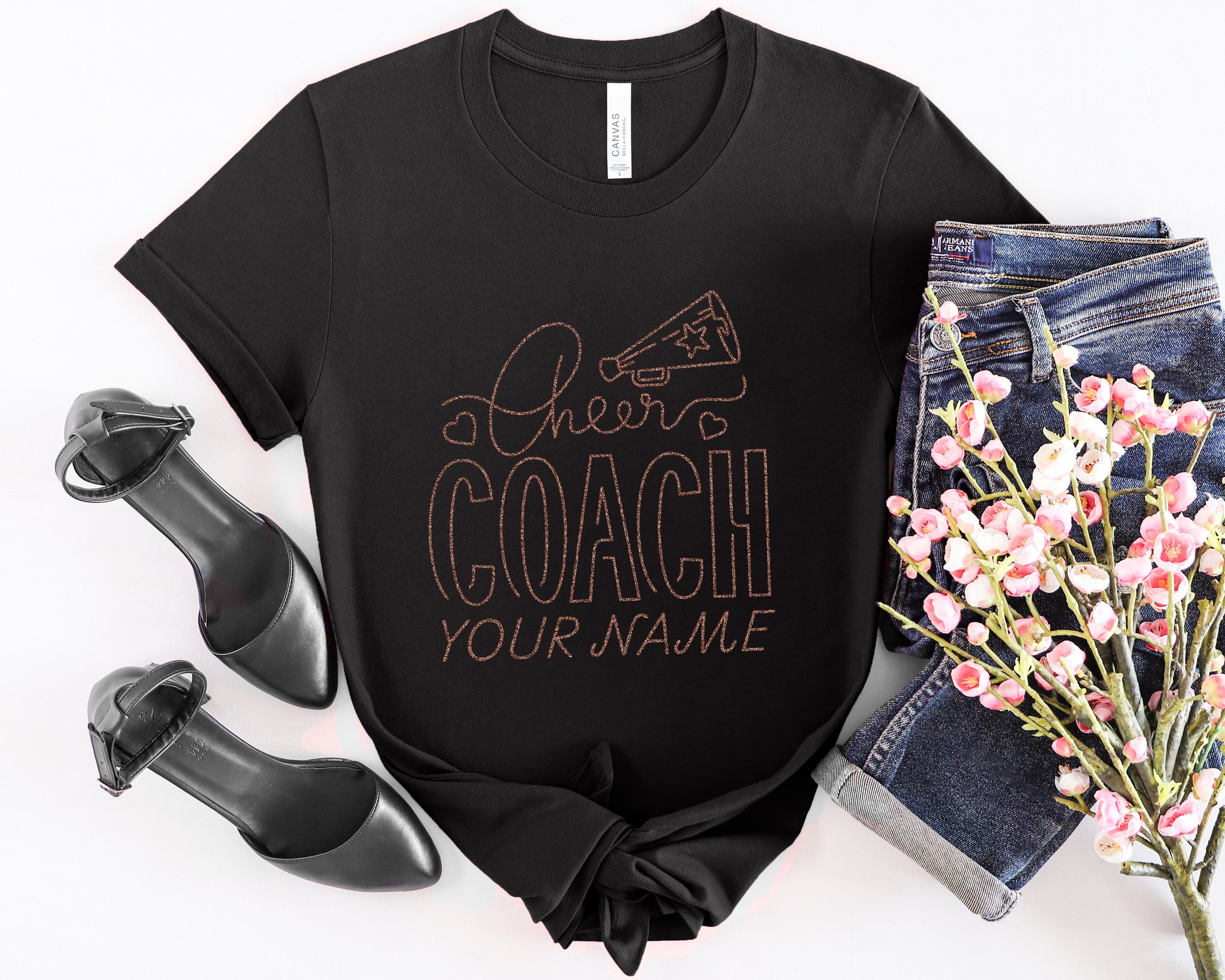 Cheer Coach svg png, Megaphone, Scripts, Line Art, Cheer Logos, Cheerleader Shirts, Cheerleading Coach, Cheer With Name