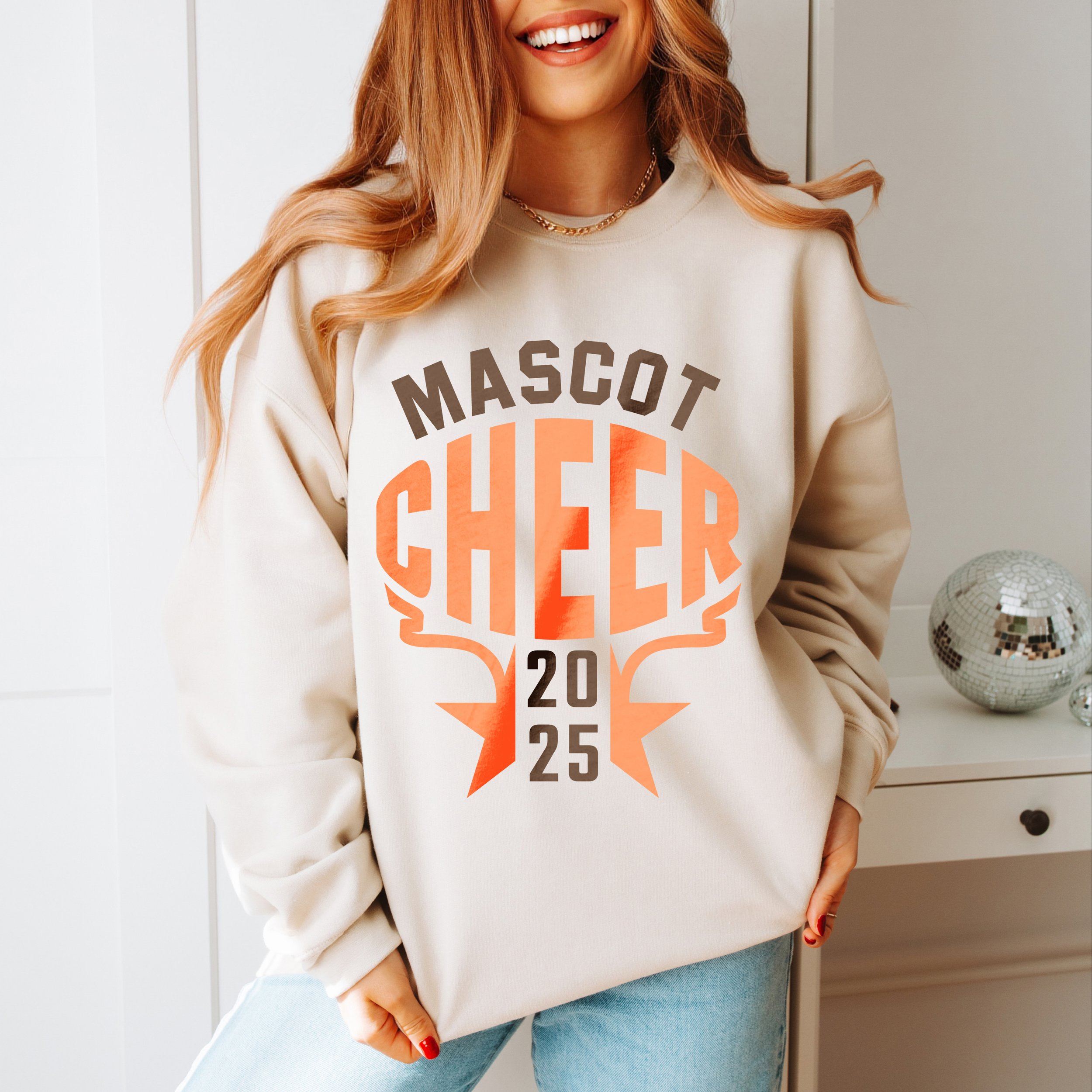 Cheer Team Template SVG PNG - Shirt Design for Cheerleaders & Moms - Pom Pom Graphic