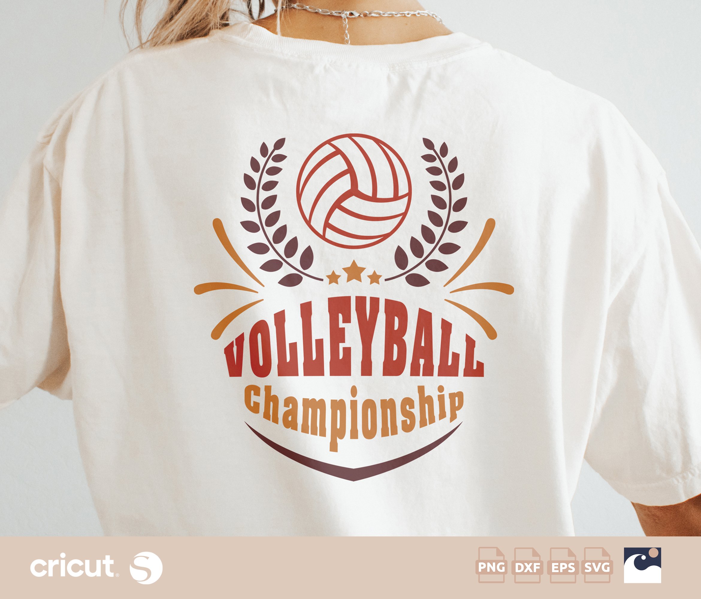 Volleyball Championship SVG, Cricut Cut File, Volleyball Wreath svg, Sports Design for Shirts, Banners, Instant Download, Commercial Use