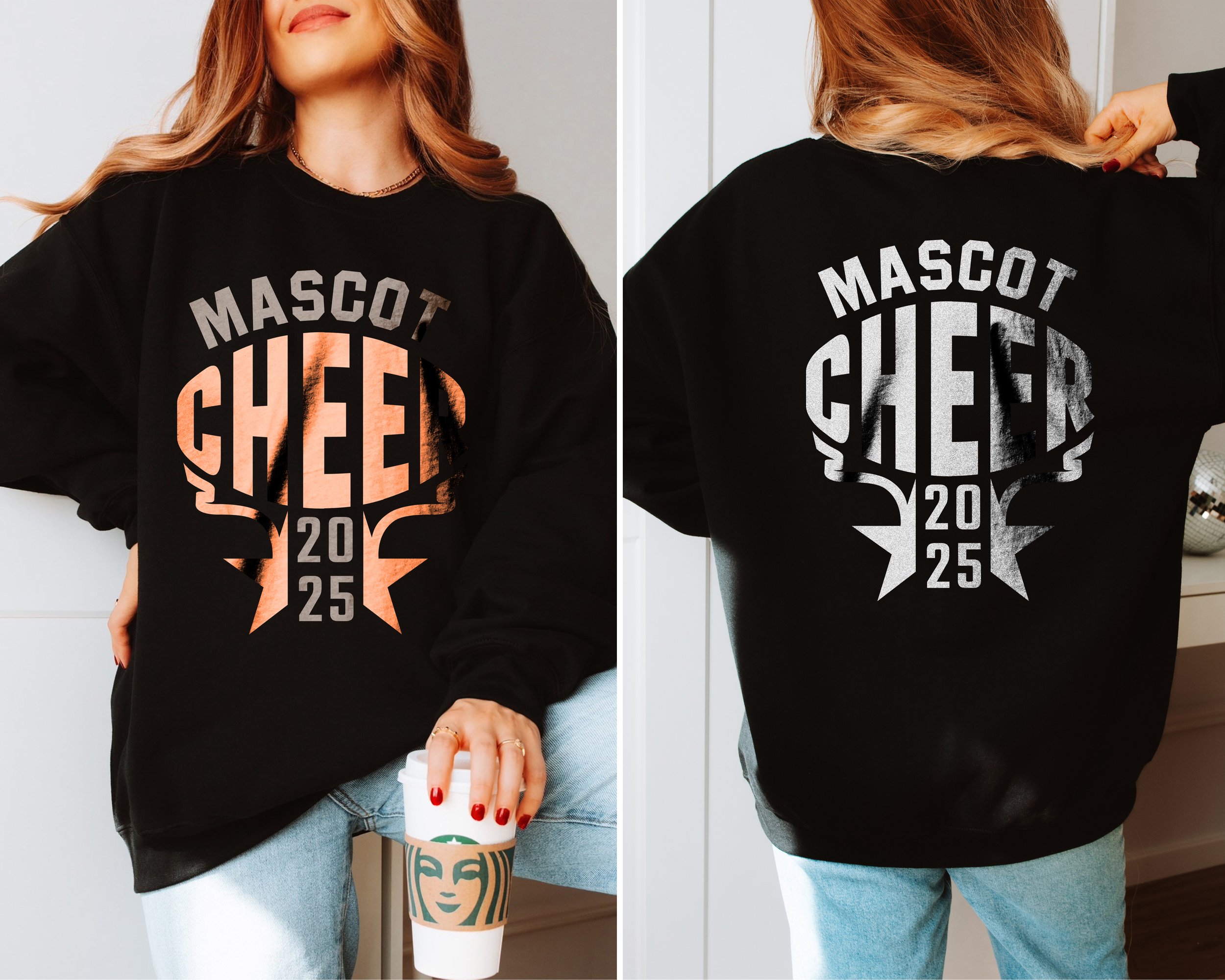 Cheer Team Template SVG PNG - Shirt Design for Cheerleaders & Moms - Pom Pom Graphic