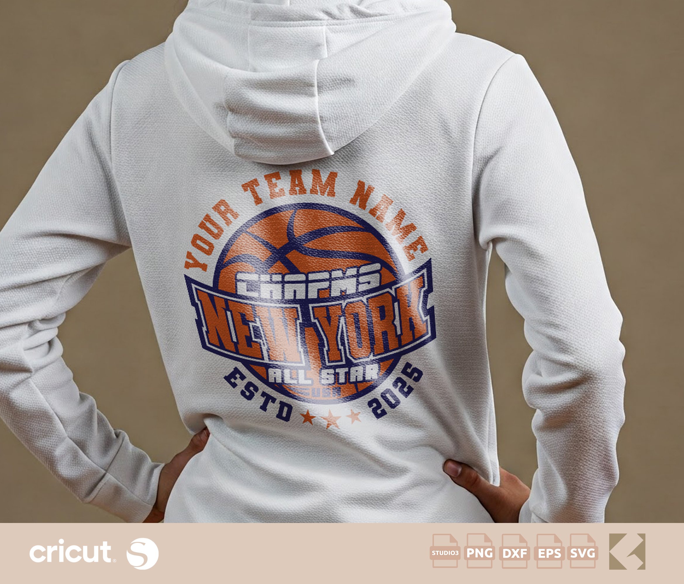 New York Varsity Custom Basketball SVG PNG, Jersey Design, Team Logo, All Star, Basketball Championship, Varsity Style, Cricut, Silhouette