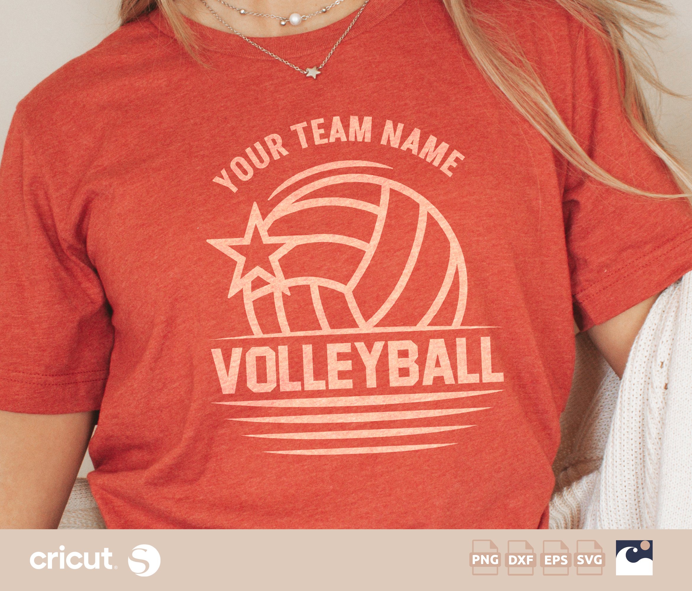 Customizable Volleyball Team svg png, Star, Shirt Design, Volleyball Mom svg, Volleyball Templates, Girl Volleyball