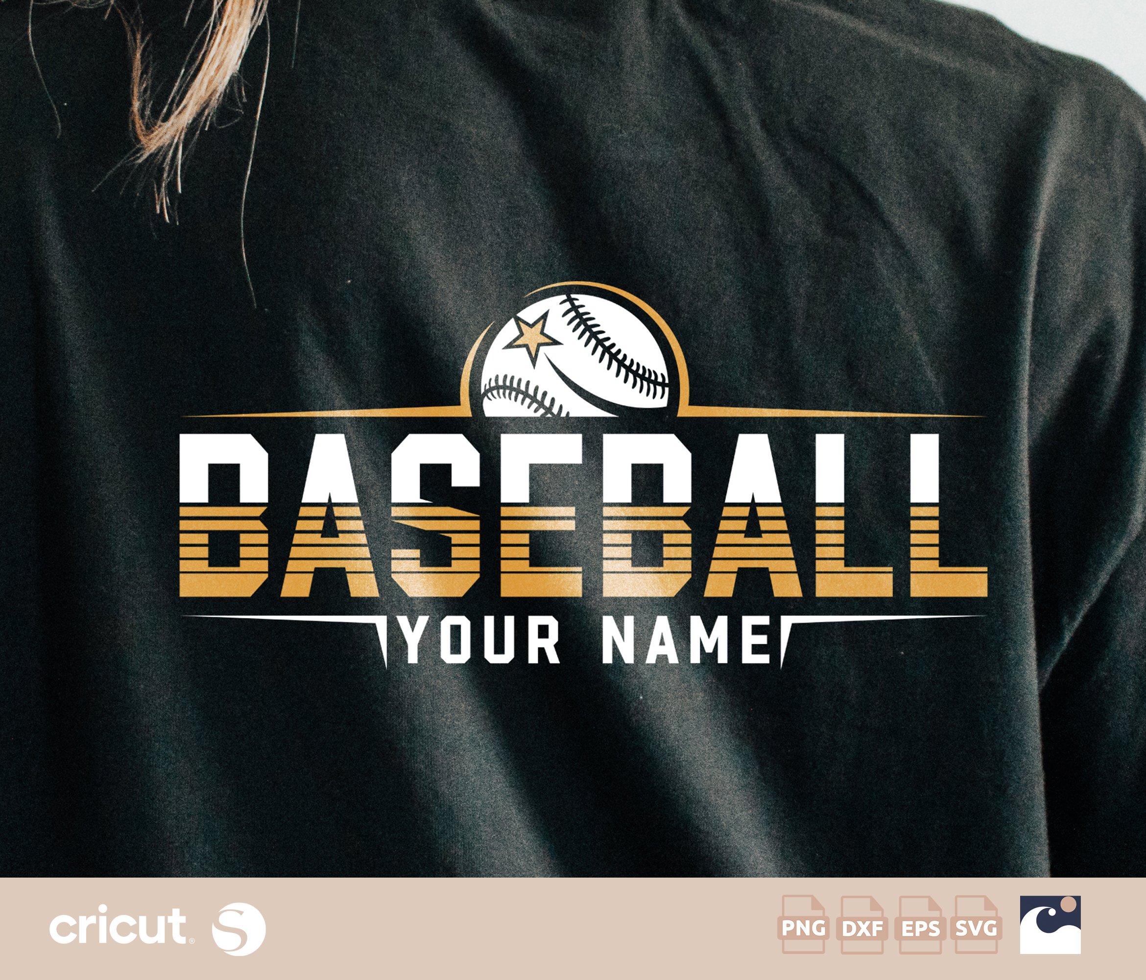 Striped Baseball Svg Png, Star Softball, School Team Sports, Baseball Mom Svg Png, Baseball Logo, Team Shirts