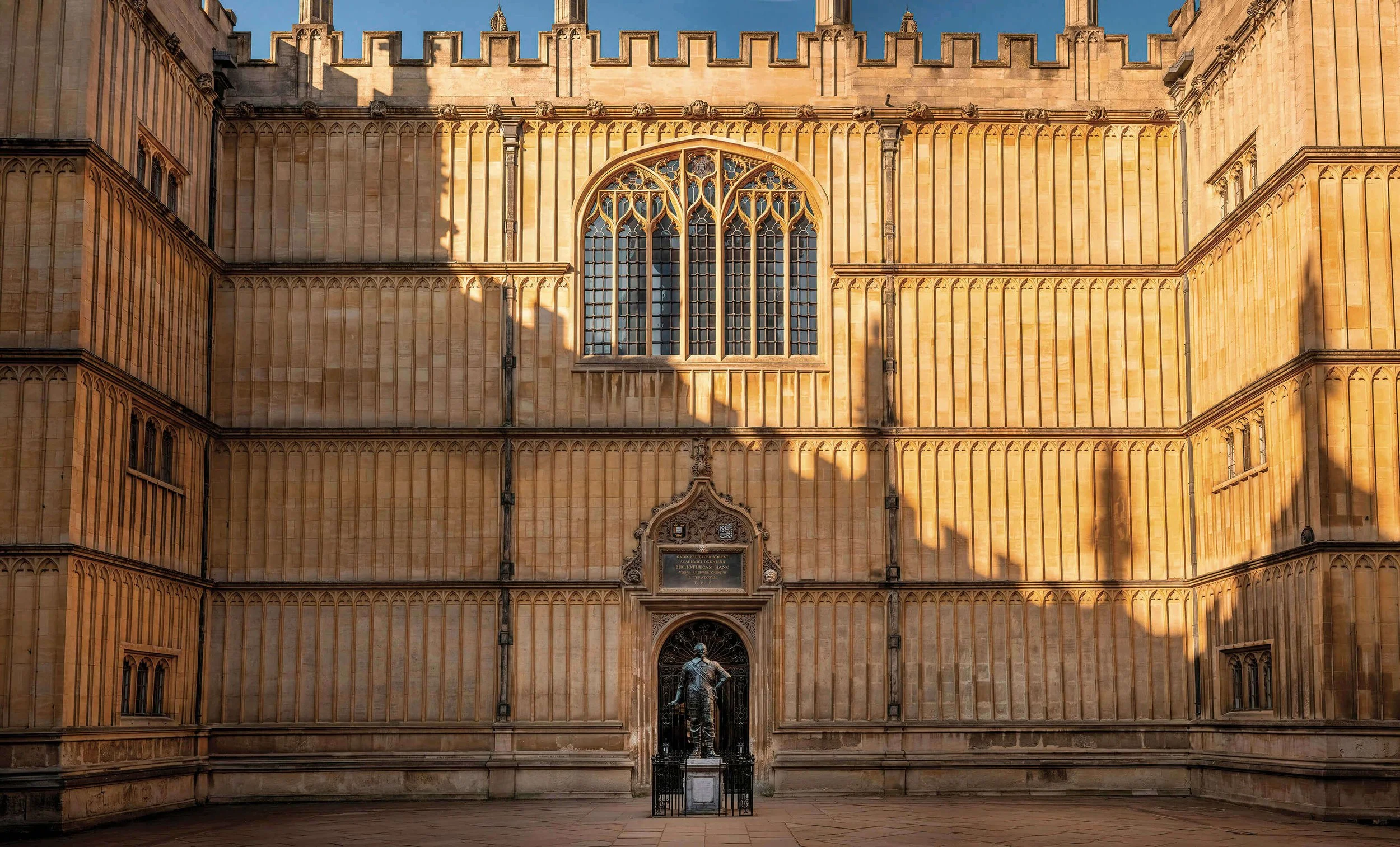 Heritage building photography at The Bodleian Library