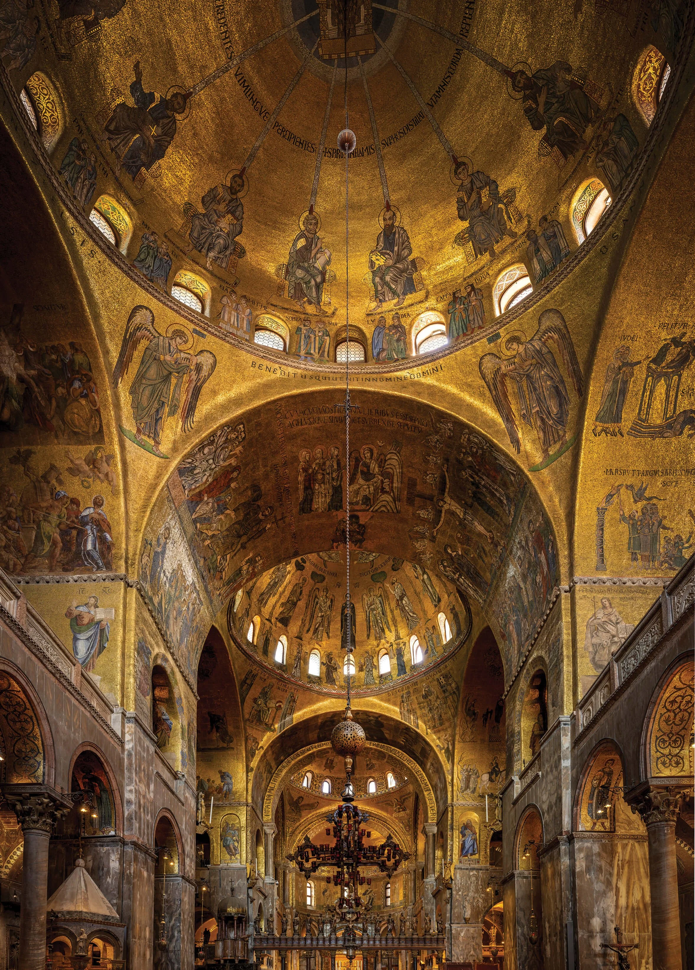 St Mark's Basilica interior, Venice