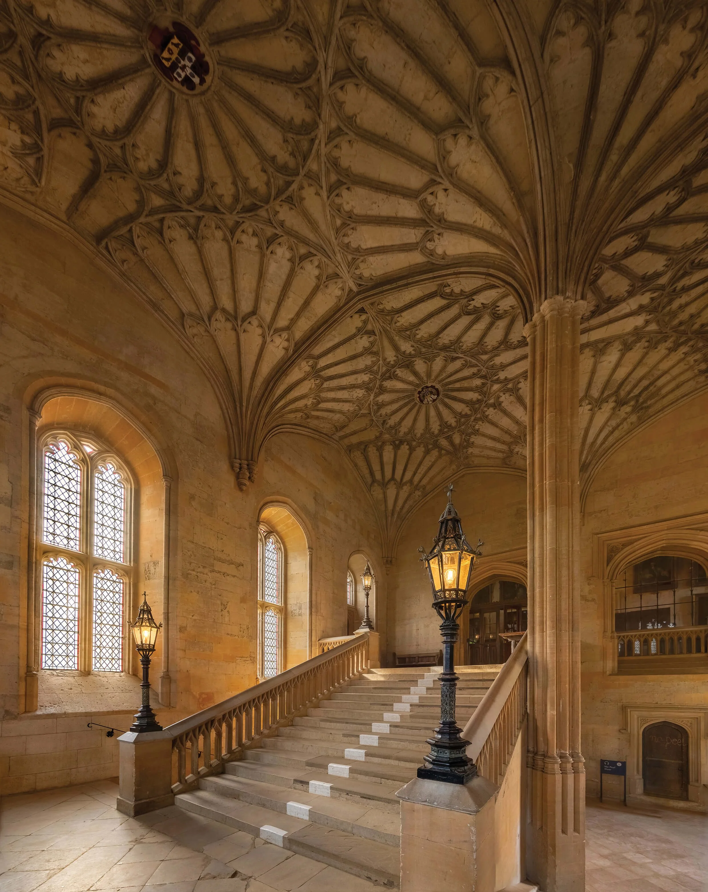The Staircase at Christ Church College, Oxford.