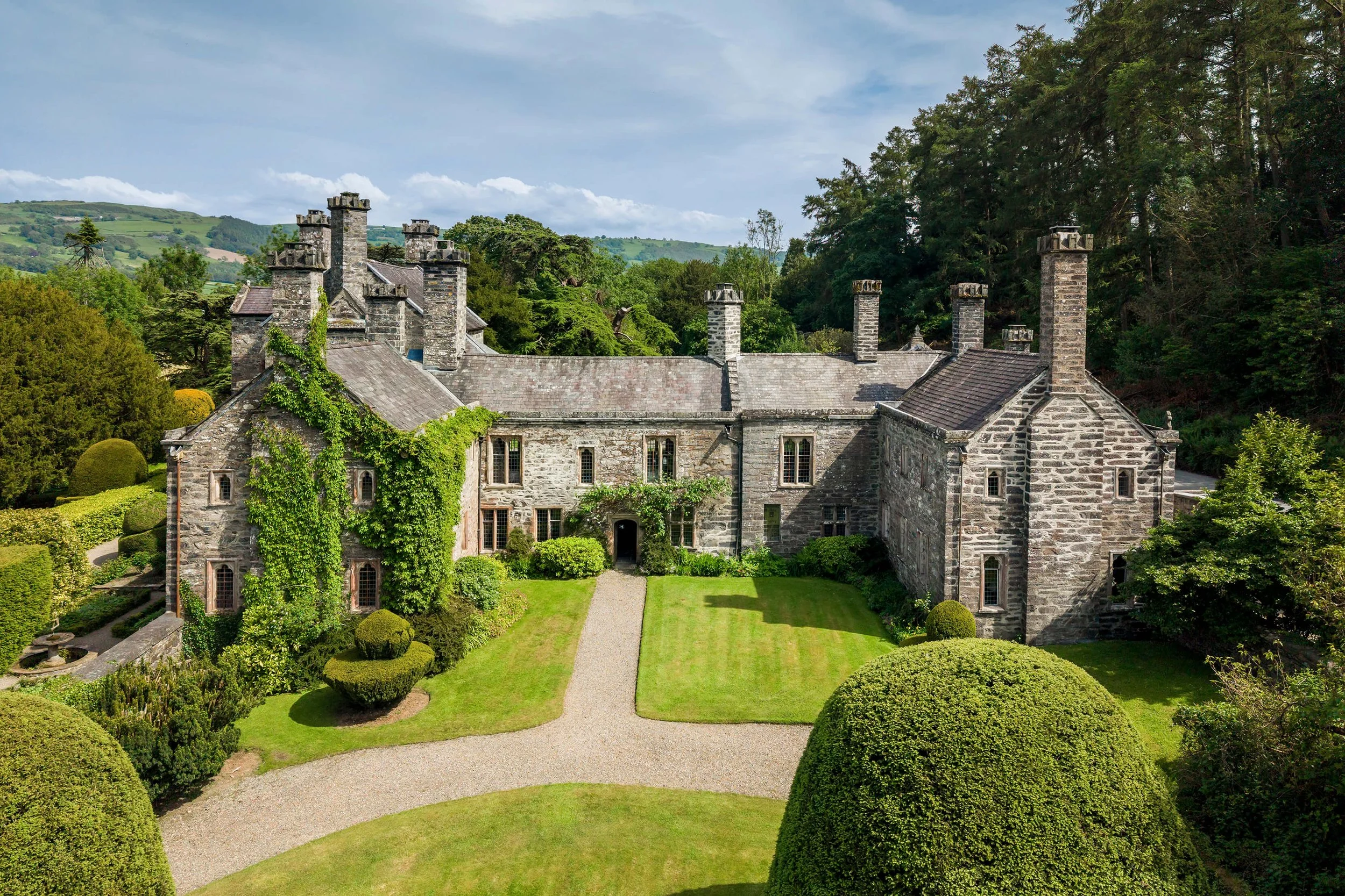 christopher-john-photography-gwydir-castle-drone-photography