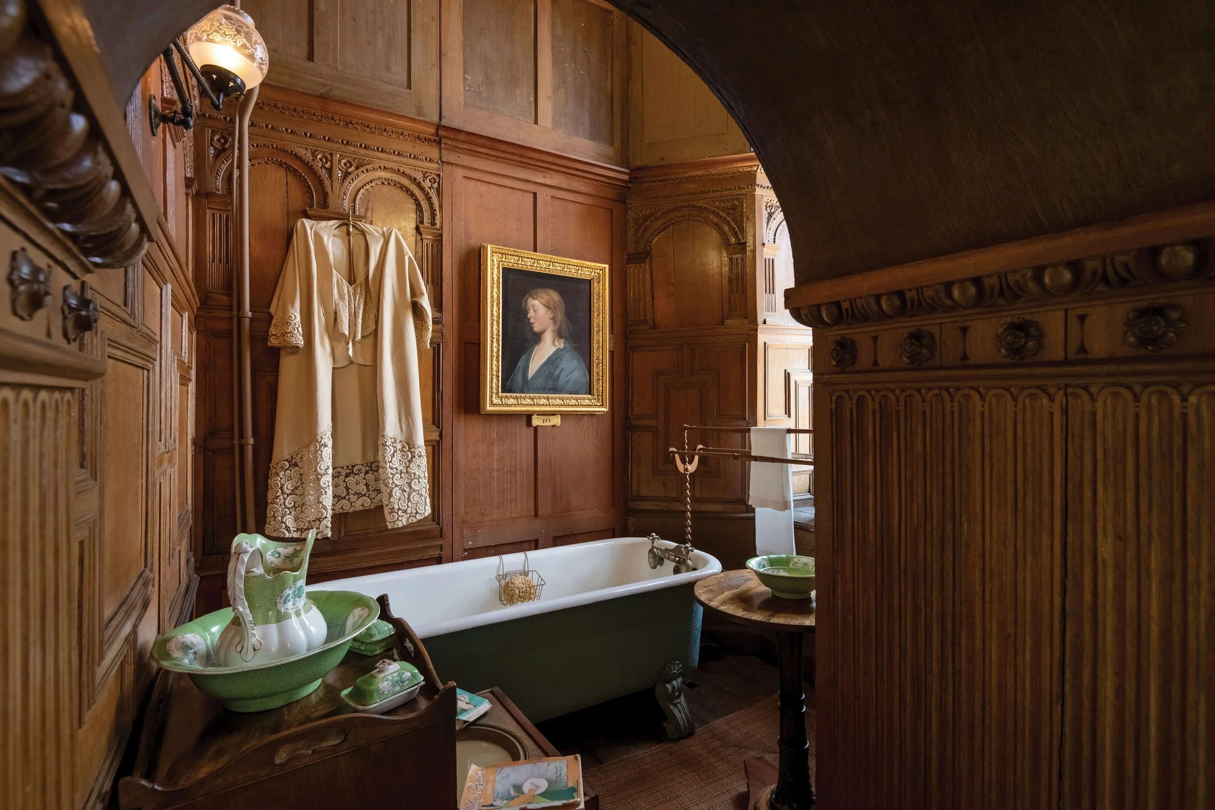 Bathroom at Burghley House