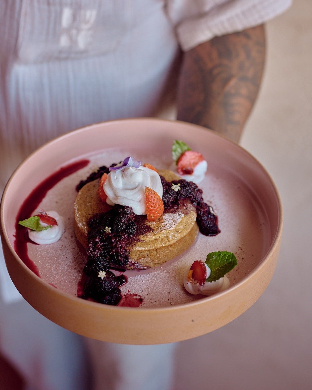 The Dune Protein Pancakes! 🥞
High in protein and deliciousness 😋🍓 

#balifood #balifoodie #balifoodies #balifoodgram #balifoodgasm #balifoodbible #balifoodlover