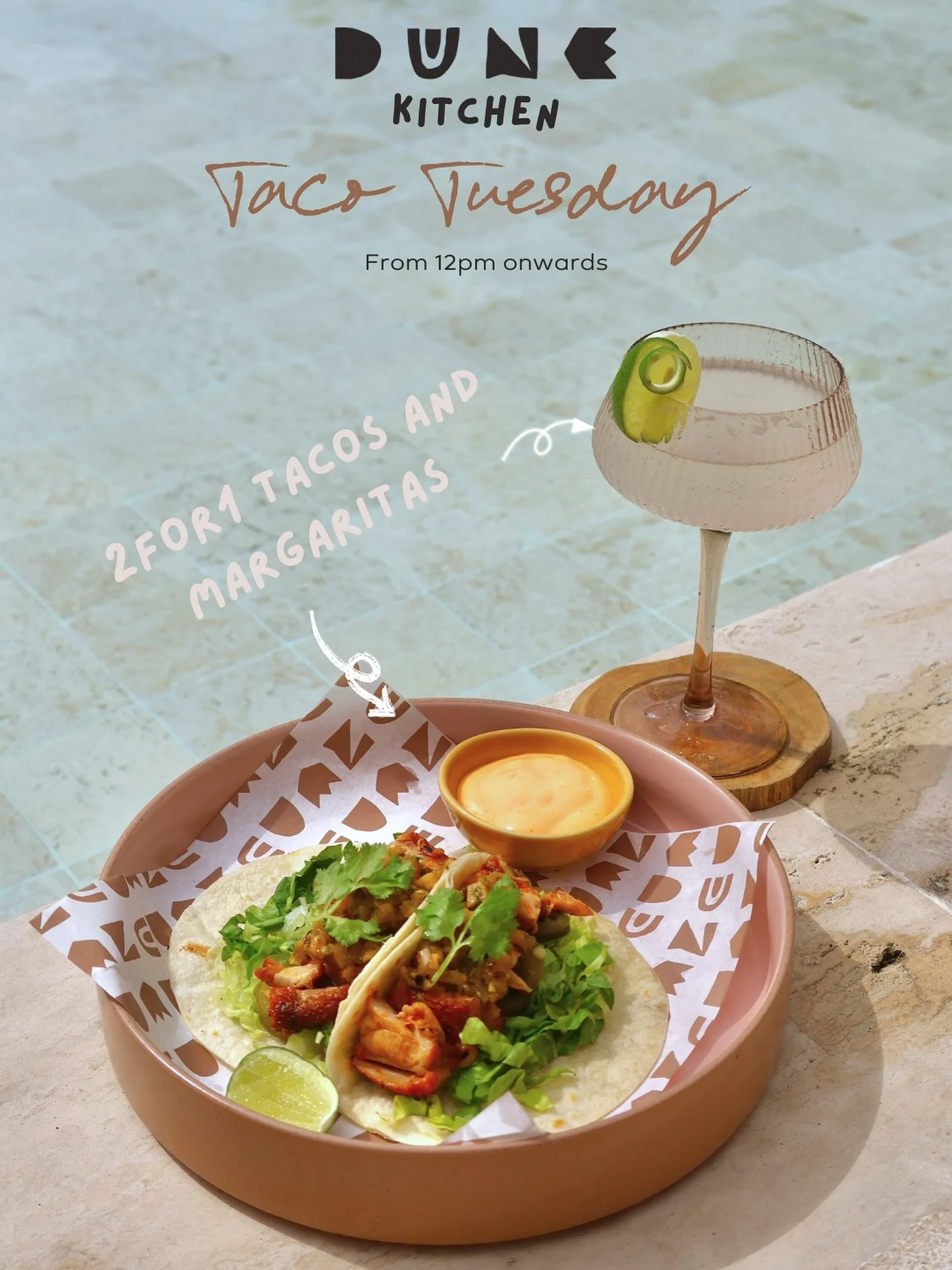For all the taco lovers out there, we will be officially introducing Taco Tuesday at Dune starting next week! 🌮 Everyone is welcome to come and lounge by our pool with a marg in hand!🍹
#taco #tacolovers #tacobali #tacotuesdays #seseh #balifood #pa