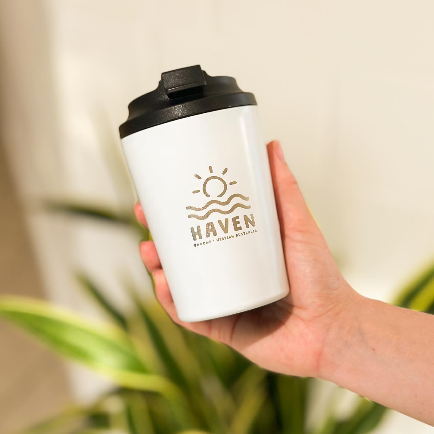 Reduce, Reuse + Refuel with our brand spankin&rsquo; new Haven reusable coffee cups ☕️♻️ We&rsquo;re in love 🥰