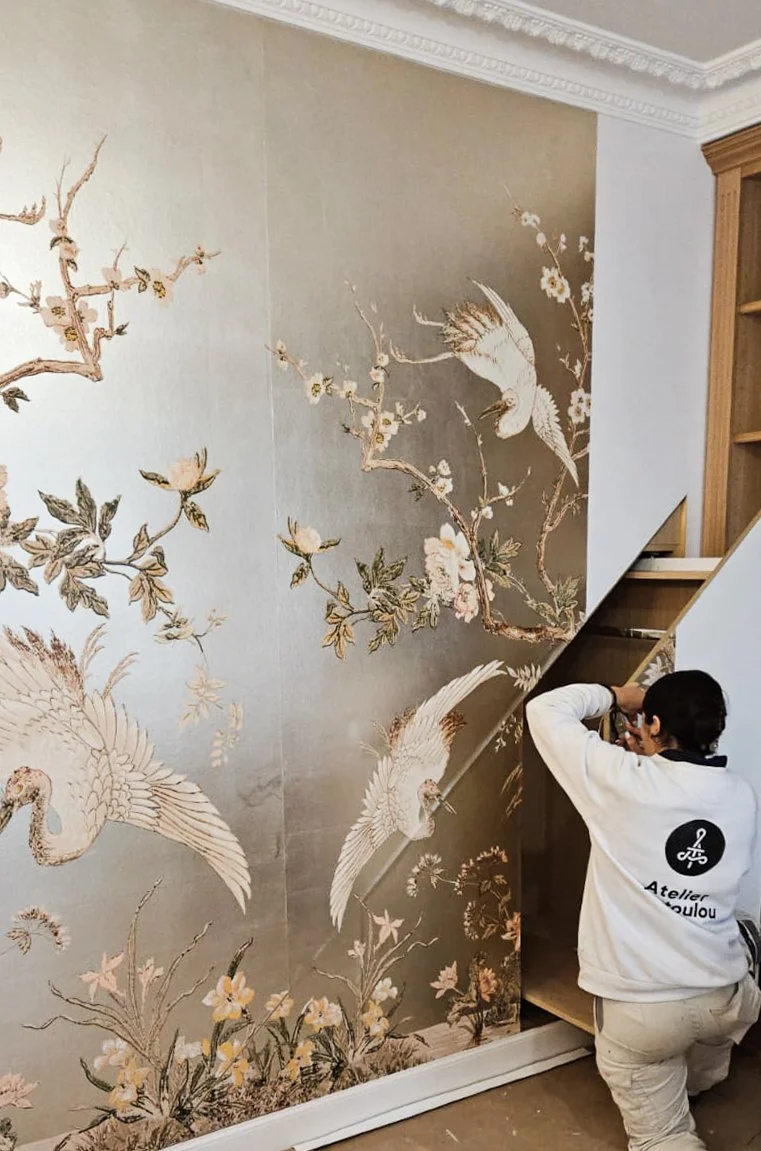 Résidentiel privé - Le Grand Siècle - De Gournay papier peint