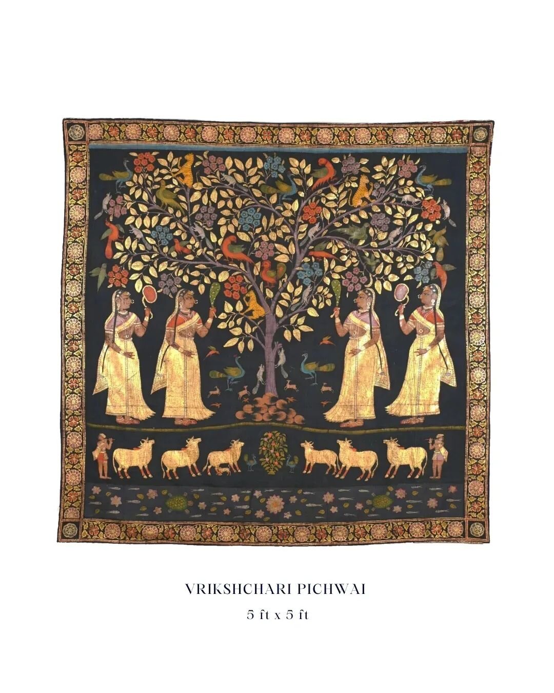 Pichwai, a traditional art form, blossomed in the sacred city of Nathdwara, Rajasthan, weaving a tapestry of profound historical significance. Its roots trace back to the 17th century when it emerged as a dedicated expression of devotion to Lord Kris