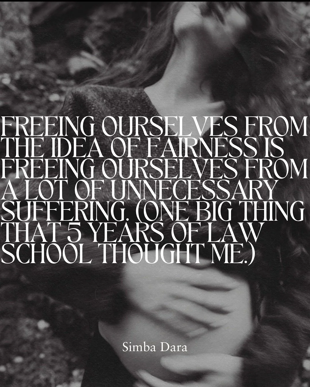 Life isn&rsquo;t always fair, but luckily it makes no such claim.

Yet there is magic, there is willpower, there is collaboration, there is empathy, there is space for learning and growing.

And there is paradox. In the heart of all truths there is a