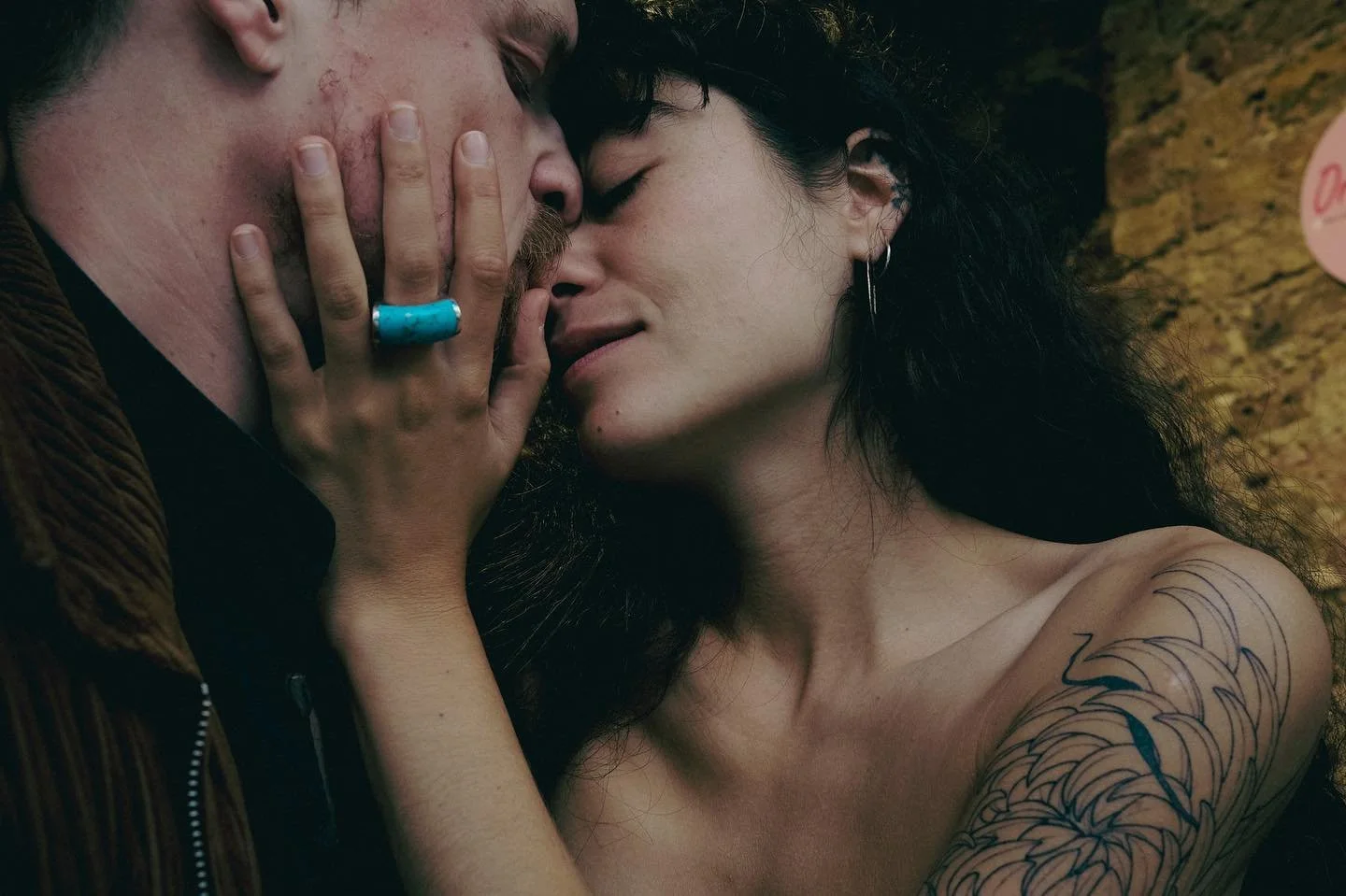 Even when we fight, when we are furious at each other, we still make love. 

We bring the fire, we let the tears flow. We give space.

Learning to trust can be a process, more or more that trust becomes less personal, less dependant, more and more co