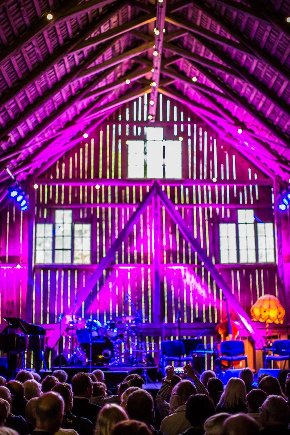 Unika konserter i en ladugård på landet i Småland