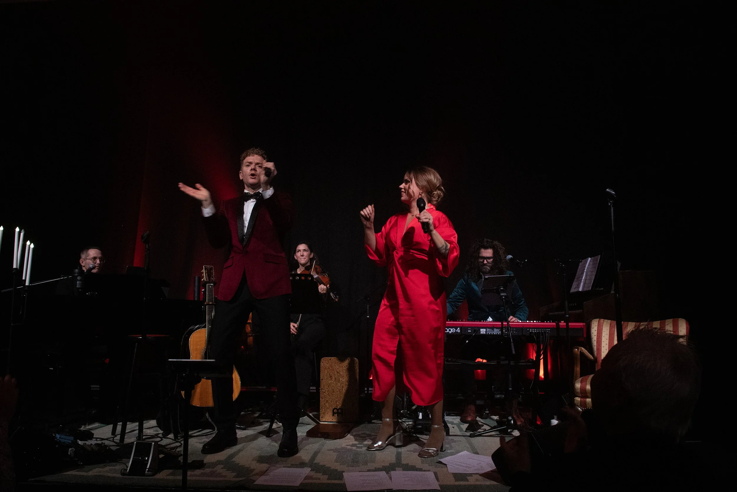 Peter Johansson och Matilda Bräck konsert i Småland