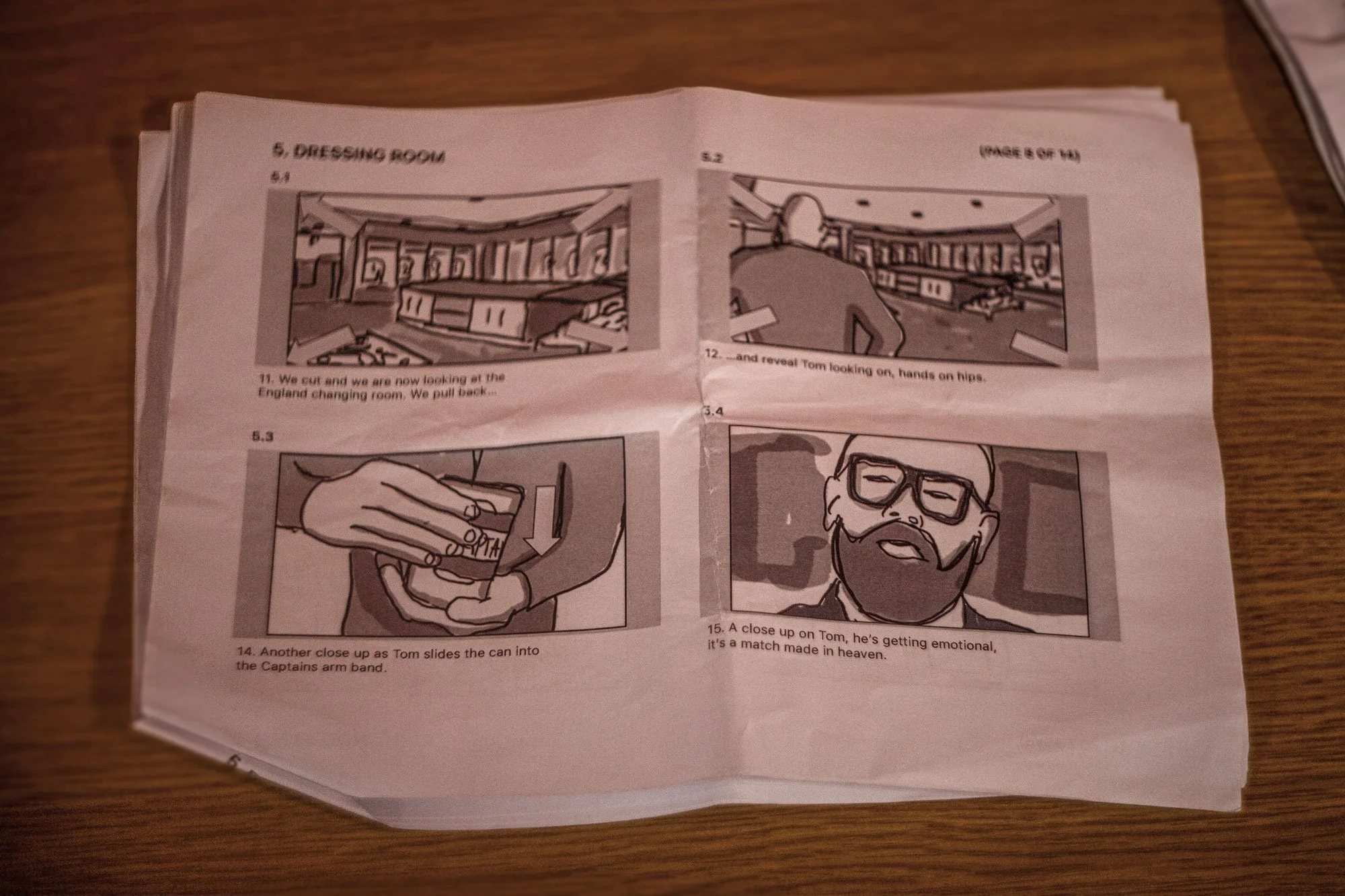 Behind the scenes still from Pepsi Max x England social campaign filming