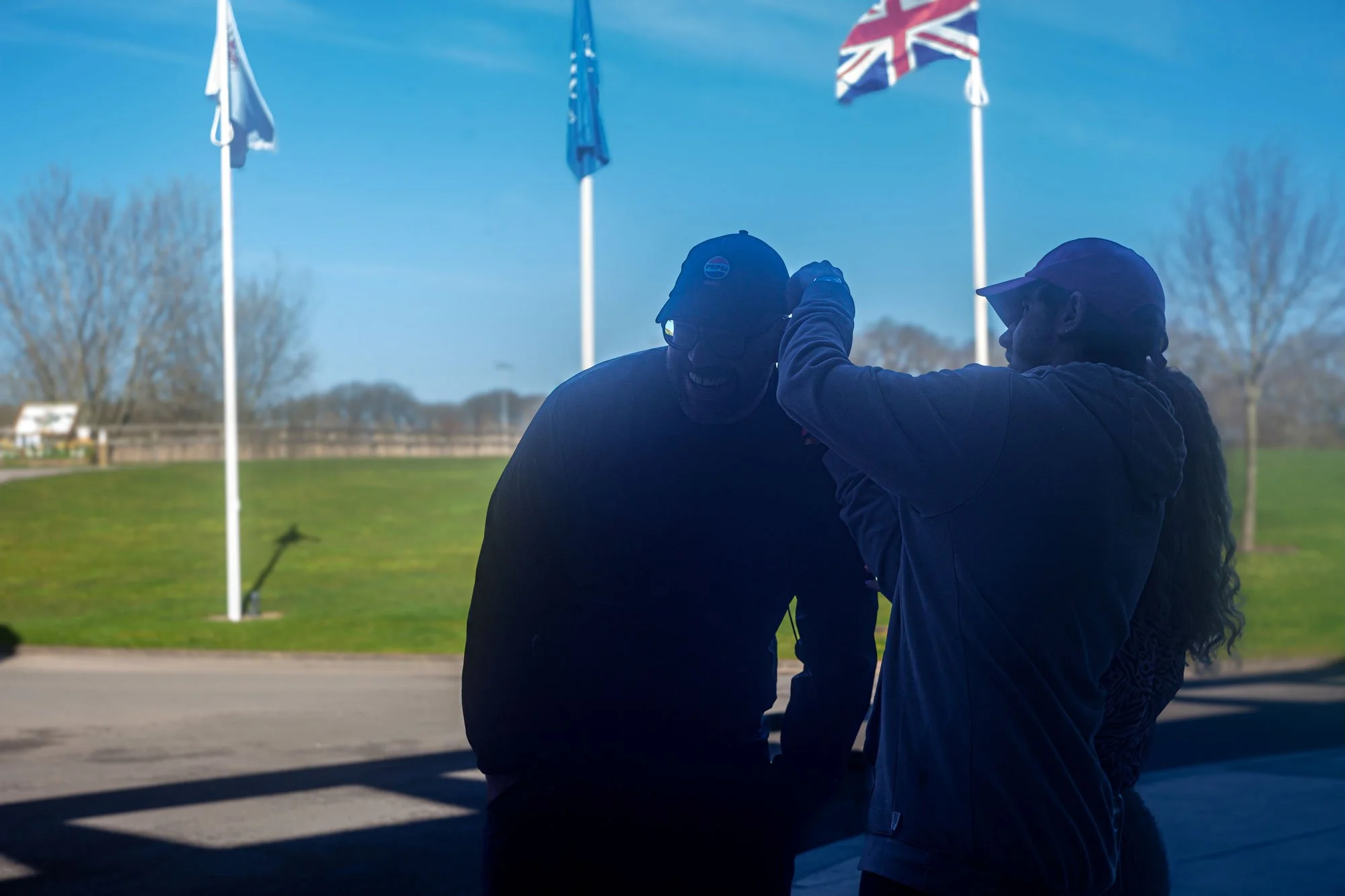 Affixxius crew filming Pepsi Max x England partnership announcement video