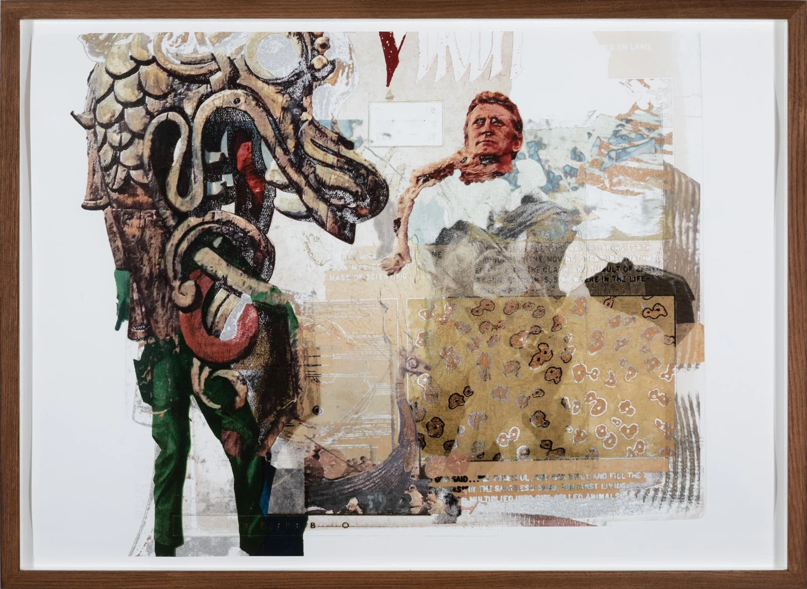 Vikings, 2023. Giclée print on paper, framed - 905mm x 660mm