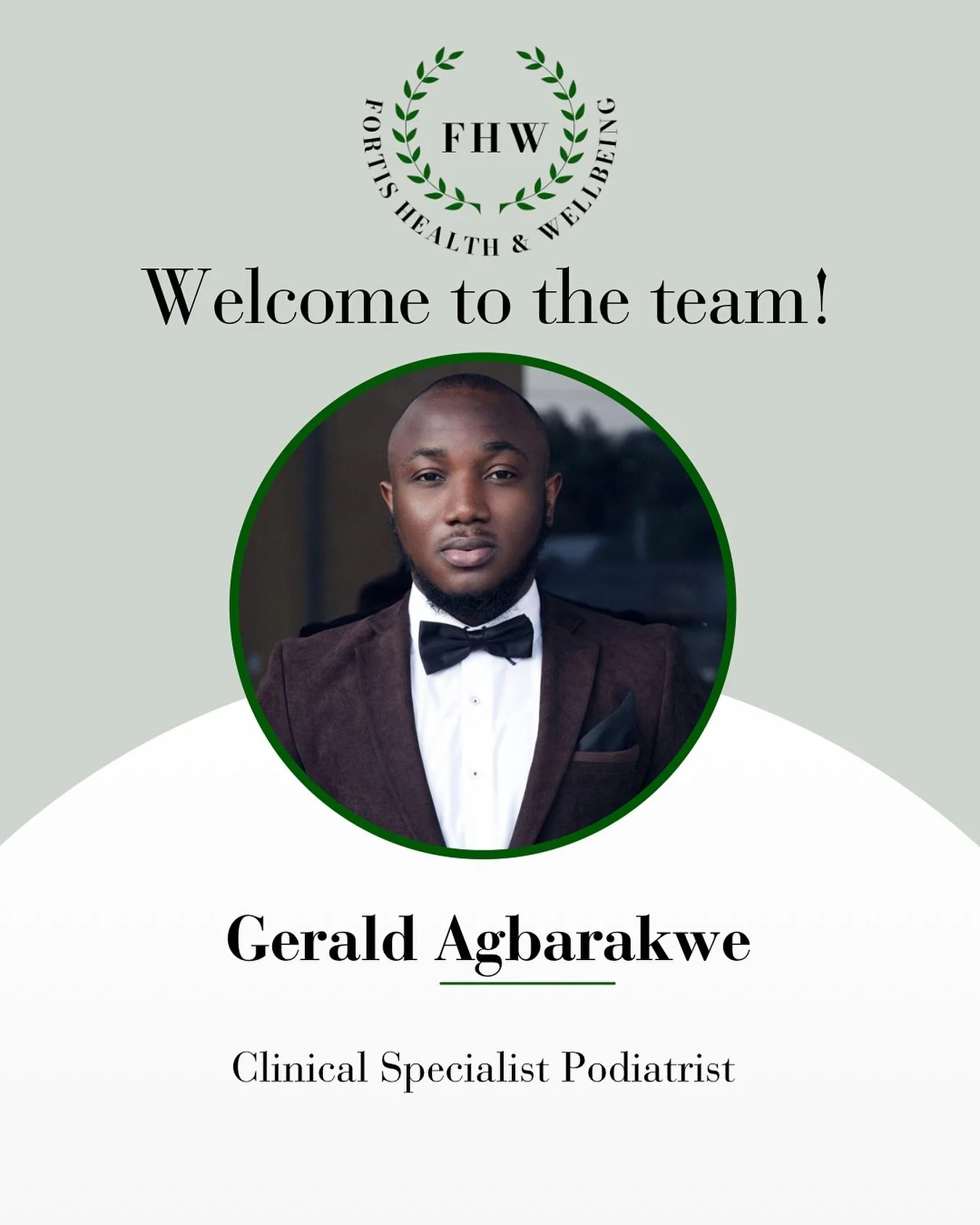 ๐ฟ NEW TEAM MEMBER ๐ฟ
As promised it’s time to introduce another new service and team member! This is a service we have been hoping to offer for a long time so we are so excited to finally have it up and running ๐
Gerald is a Clinical Specia