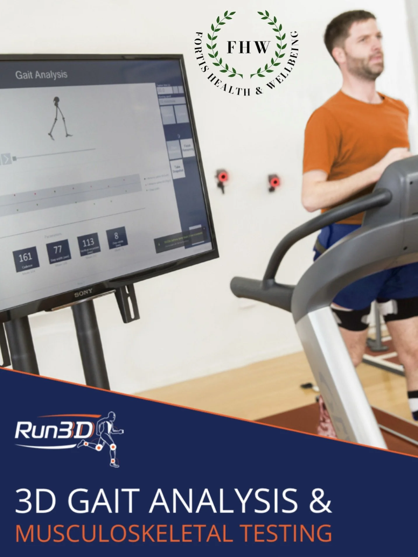 🌿 EXCITING NEWS 🌿

Run3D- 3D gait analysis system is coming to Fortis Health &amp; Wellbeing for an exclusive pop-up
event on Monday 26th January 2026 🥳

Developed by scientists from Oxford University, Run3D gait analysis is the gold standard for 