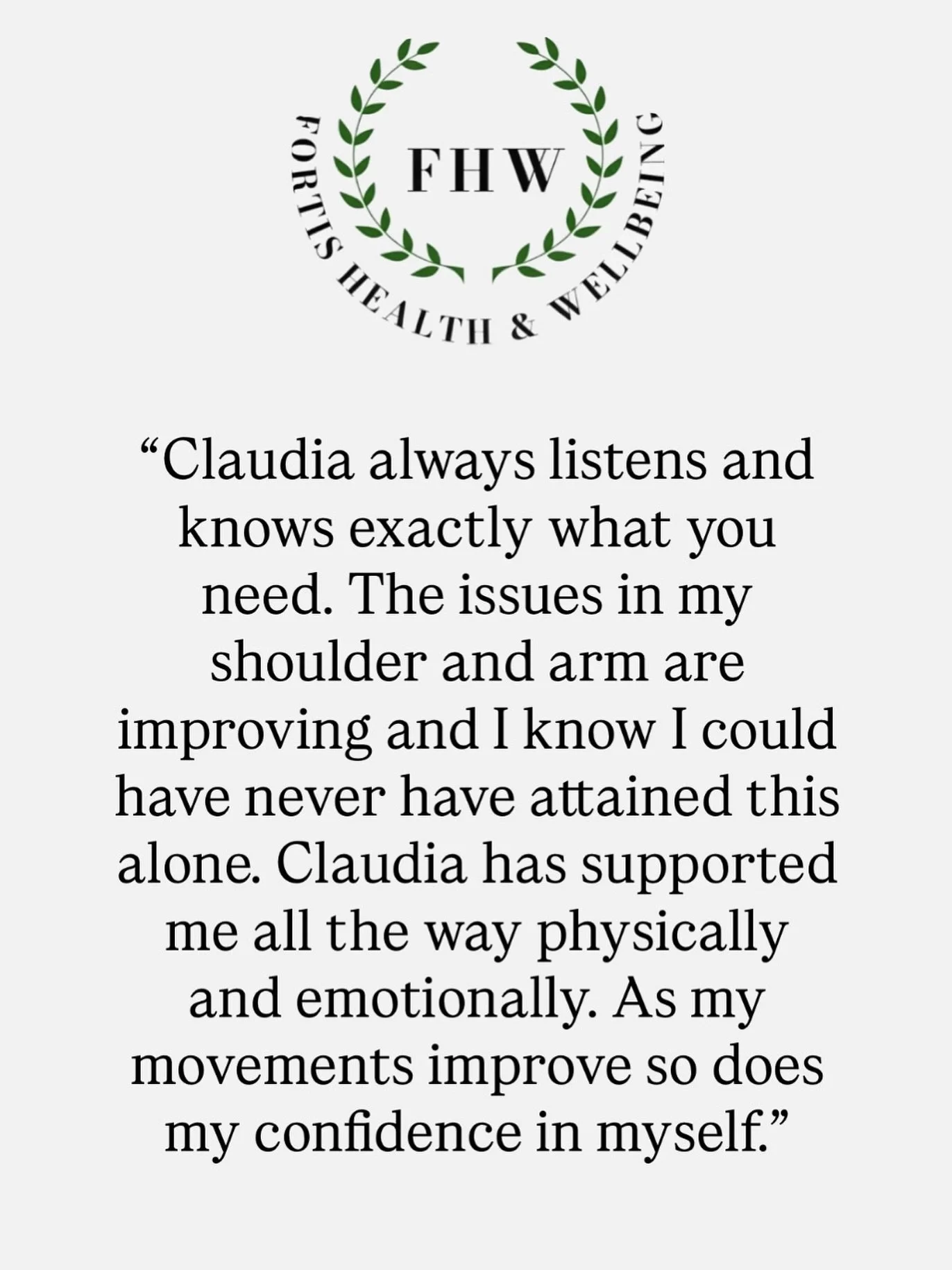 🌿 REVIEW OF THE WEEK 🌿 

It&rsquo;s been a while since we&rsquo;ve shared a review of the week but they&rsquo;ve been flying in and we are so grateful for each and every one of our clients who takes the time to give us feedback. It really does mean