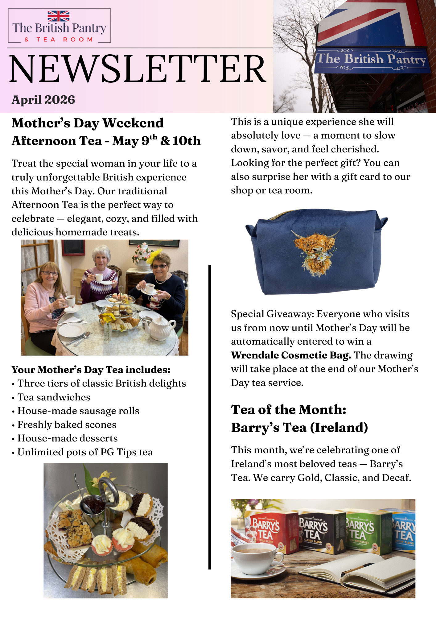 April Newsletter