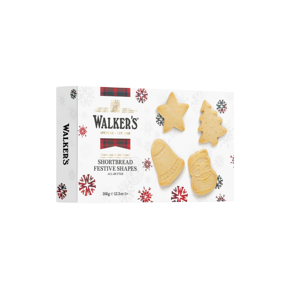 Walker's Festive Shapes Shortbread