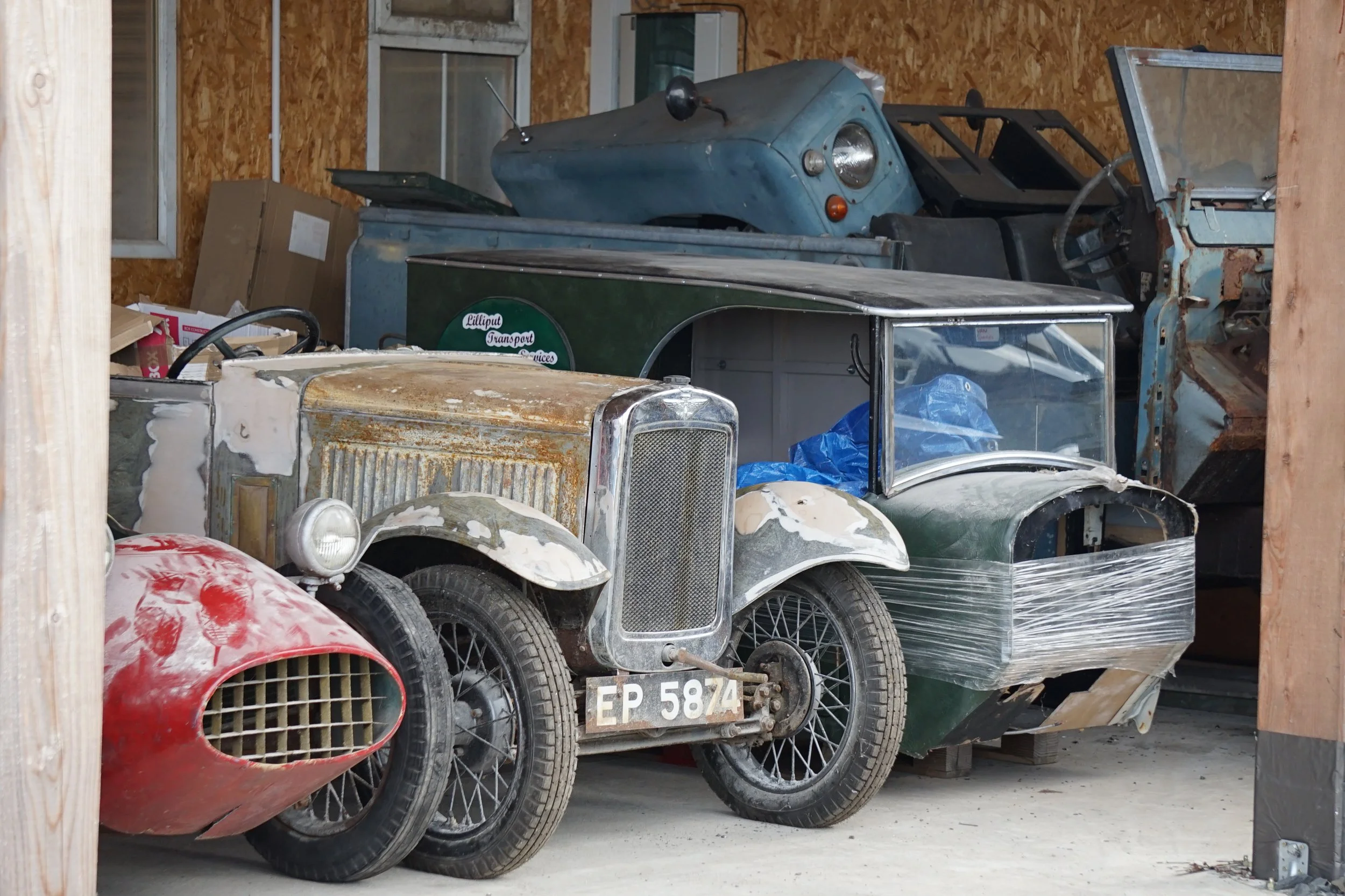 Austin 7 Barn Find
