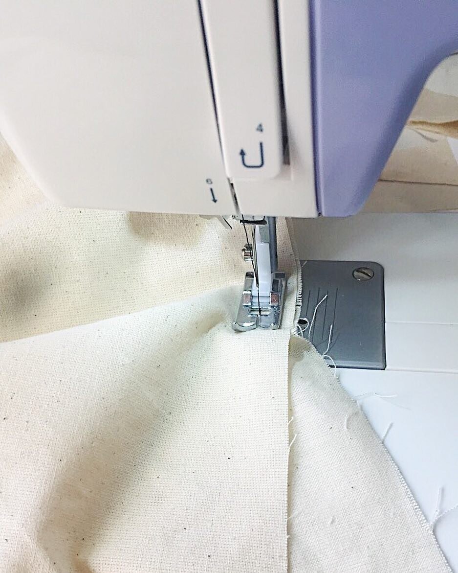 Get excited! Alex, our production manager is sewing up the prototype of our new lab coat! #sustainable #labcoat #fashion