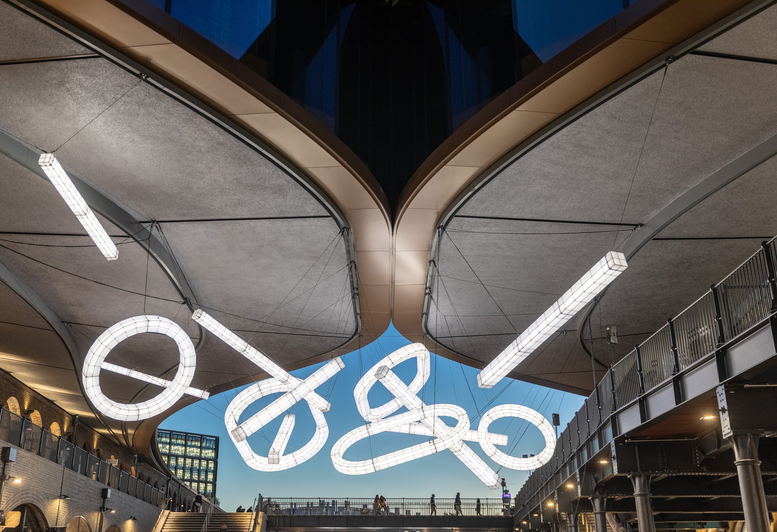 Space Frames installation in Coal Drops Yard 2018