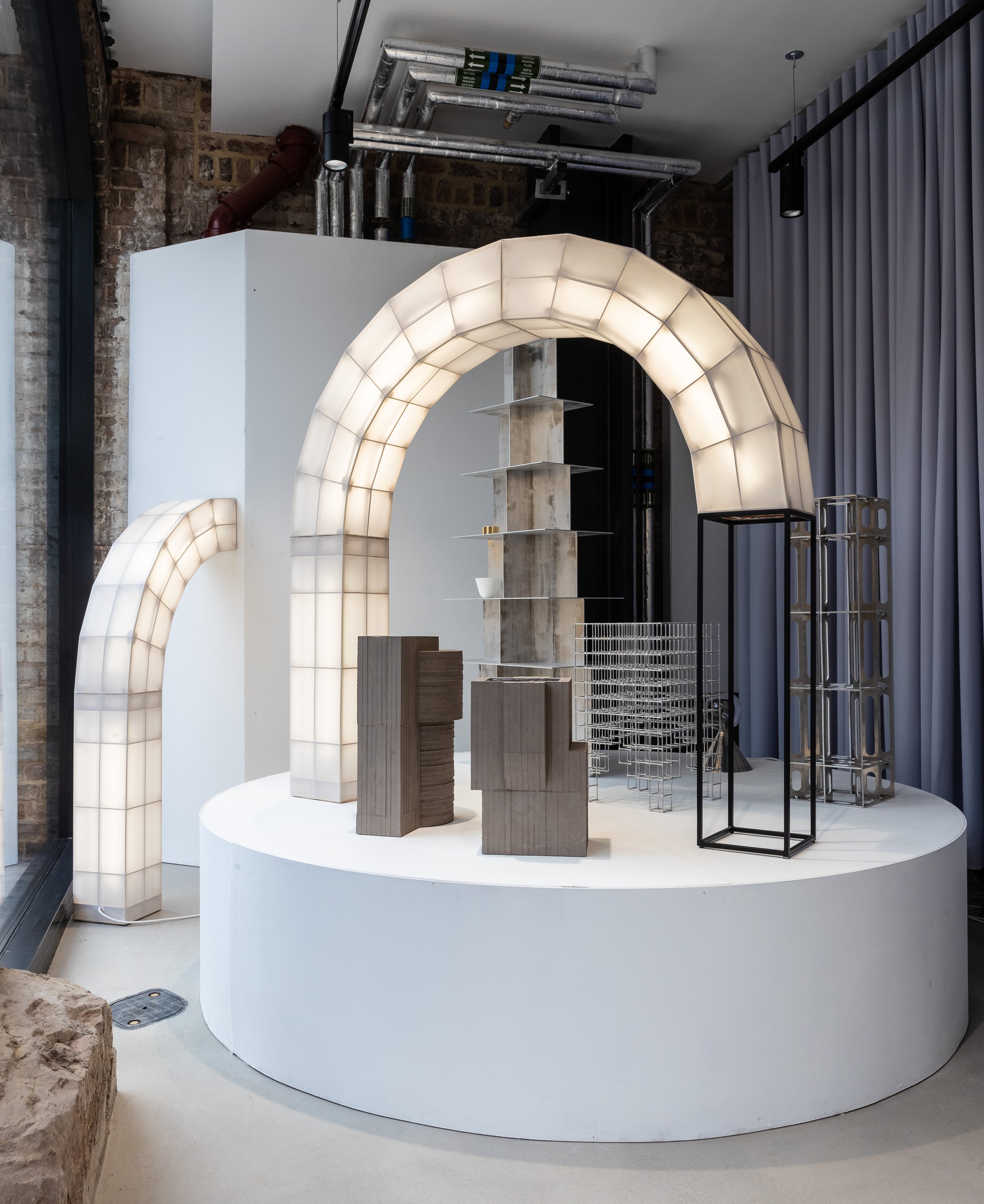 Interior versions of the Space Frames sold in MDR Gallery on Lower Stable Street.