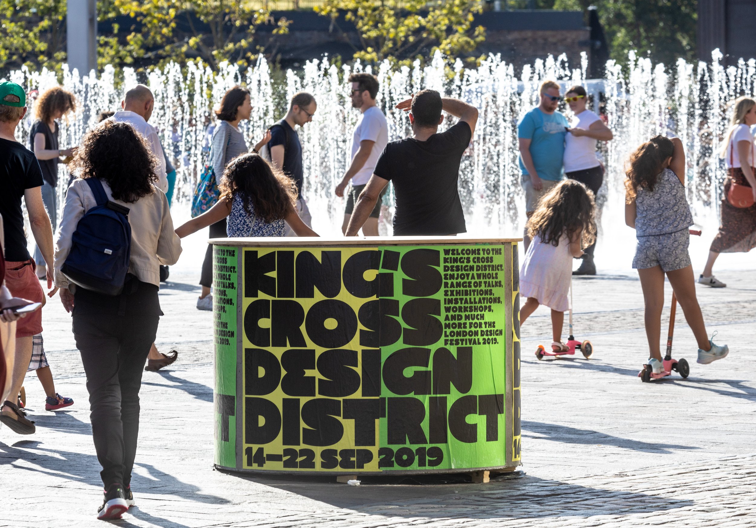 King's Cross Design District, a pillar event for Coal Drops Yard and King's Cross. 