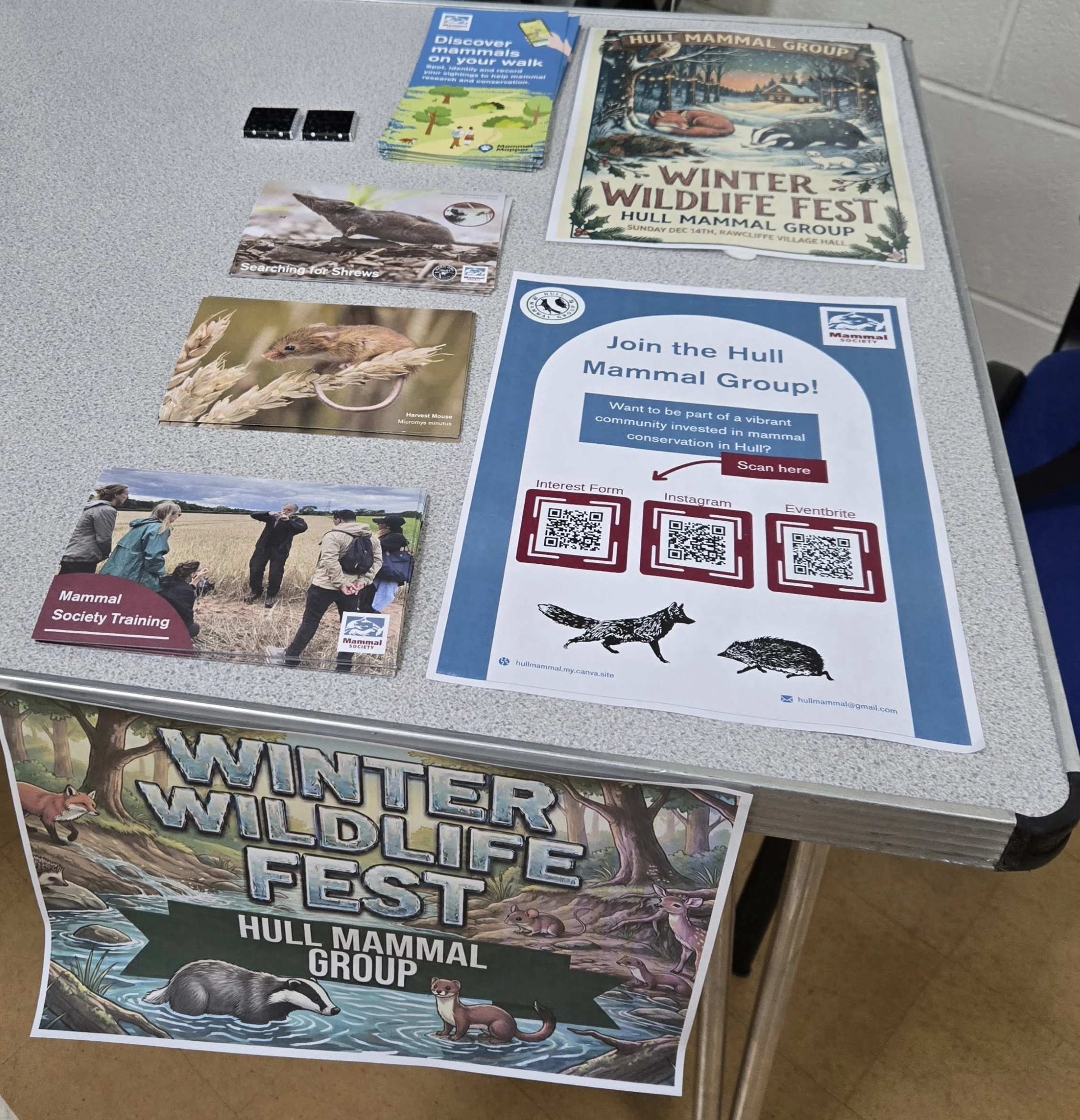 Establishing the Hull Mammal Group