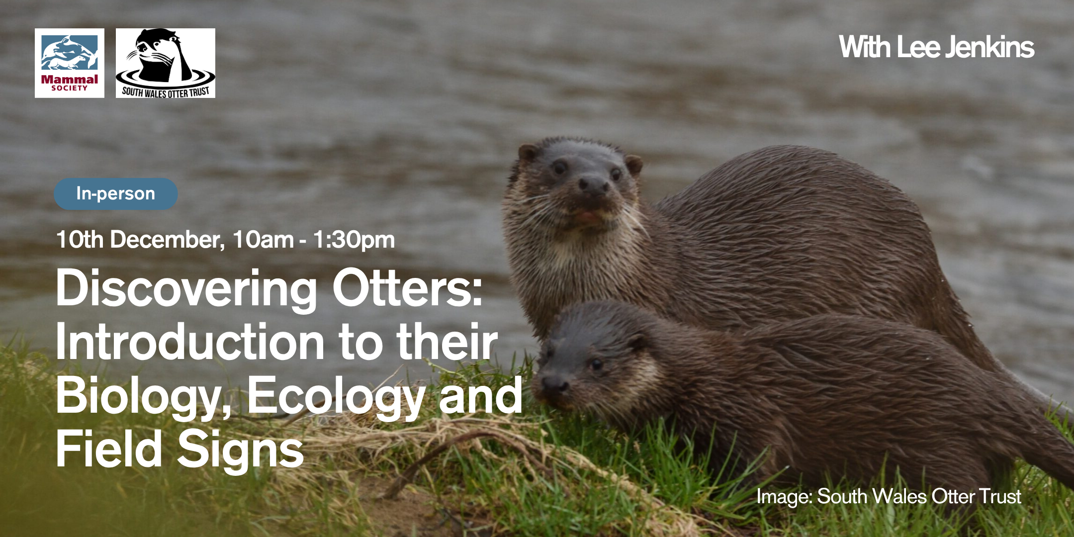 Discovering Otters: Introduction to their Biology, Ecology and Field Signs (in-person) 