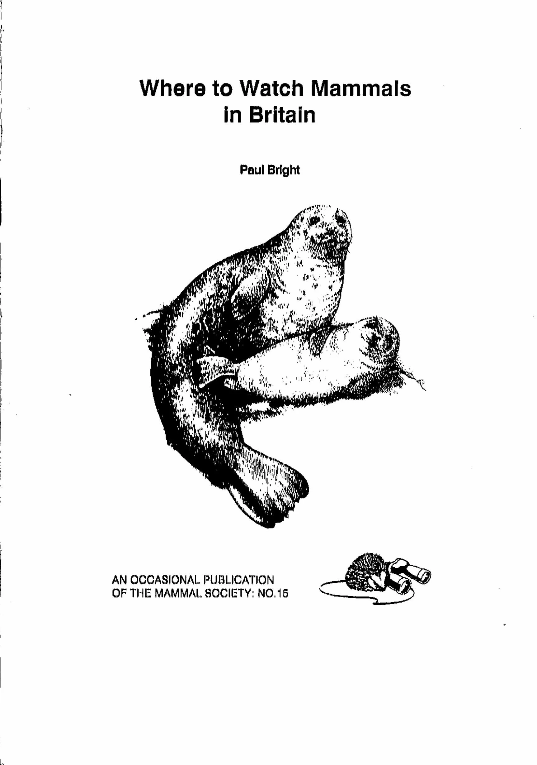 Where to Watch Mammals in Britain (e-book)