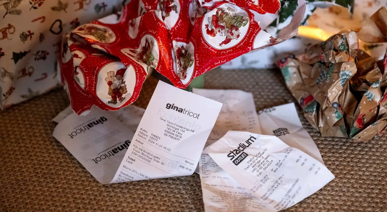 Så mycket spenderar svenskarna på julklappar