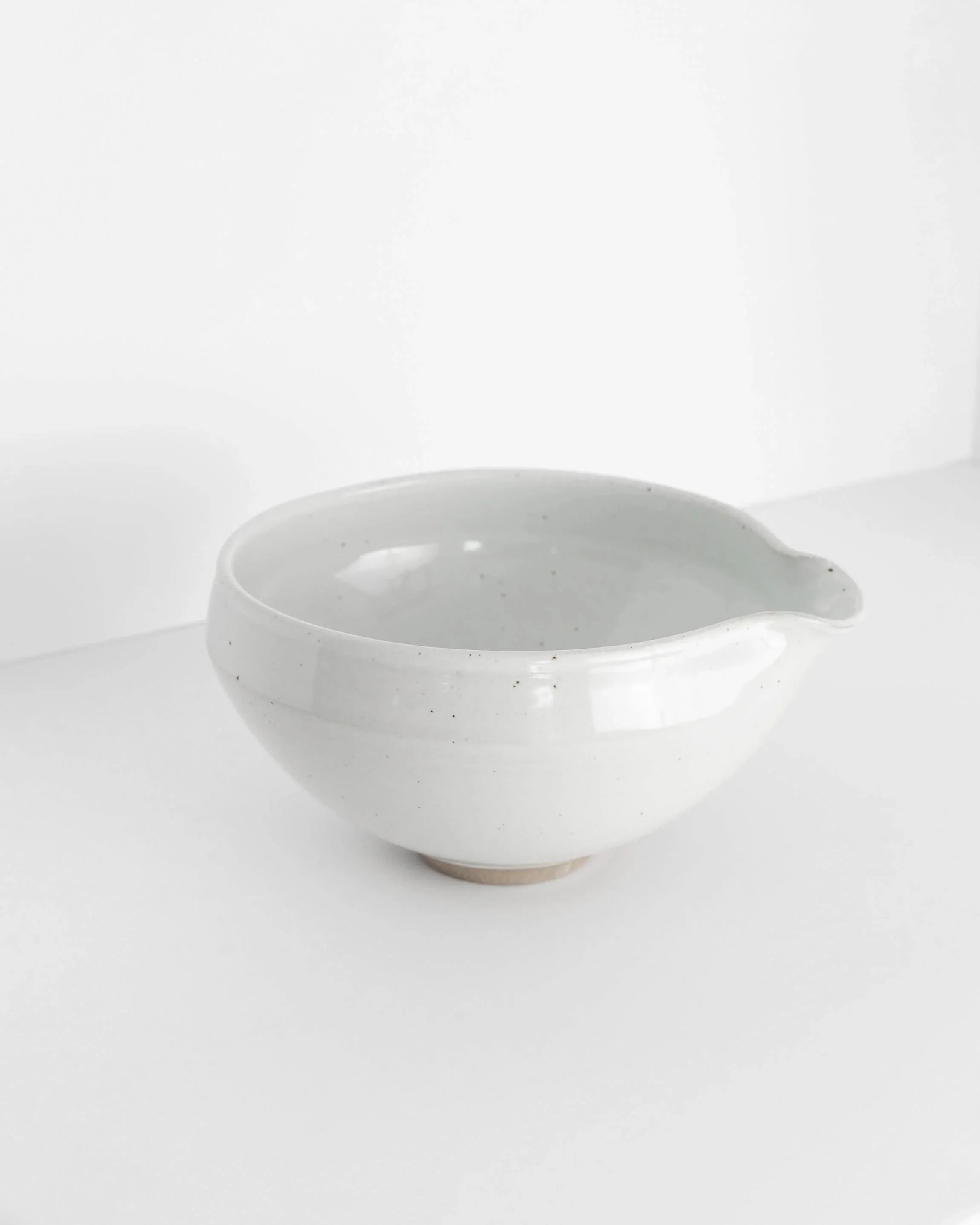 Large Spouted Dressing Bowl