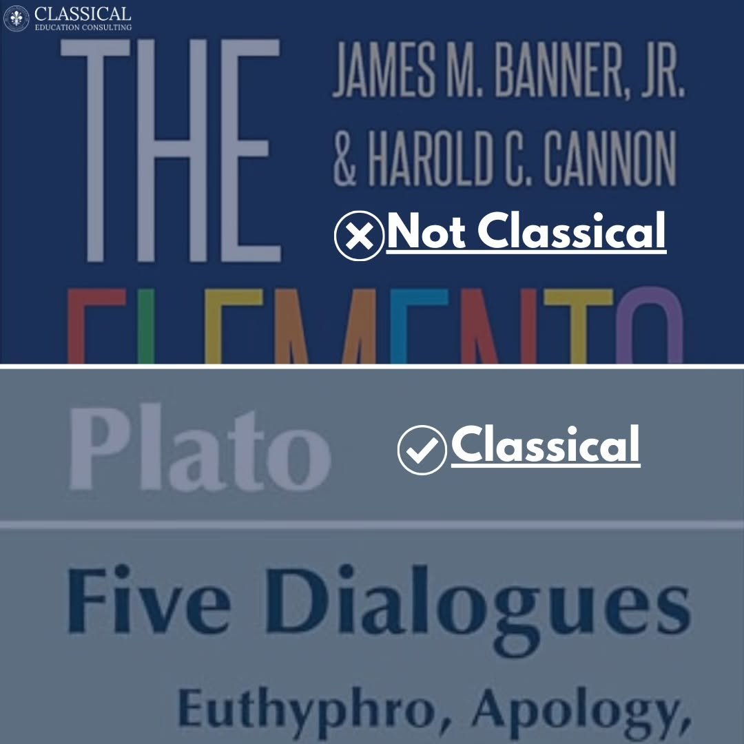 Start the New Year off right by ordering "Classical" PD books for summer reading. 

If you are a classical school, Christian or not, you need to read classical texts, not texts written in the last 50 years. All teachers, K-12, PE to Spanish