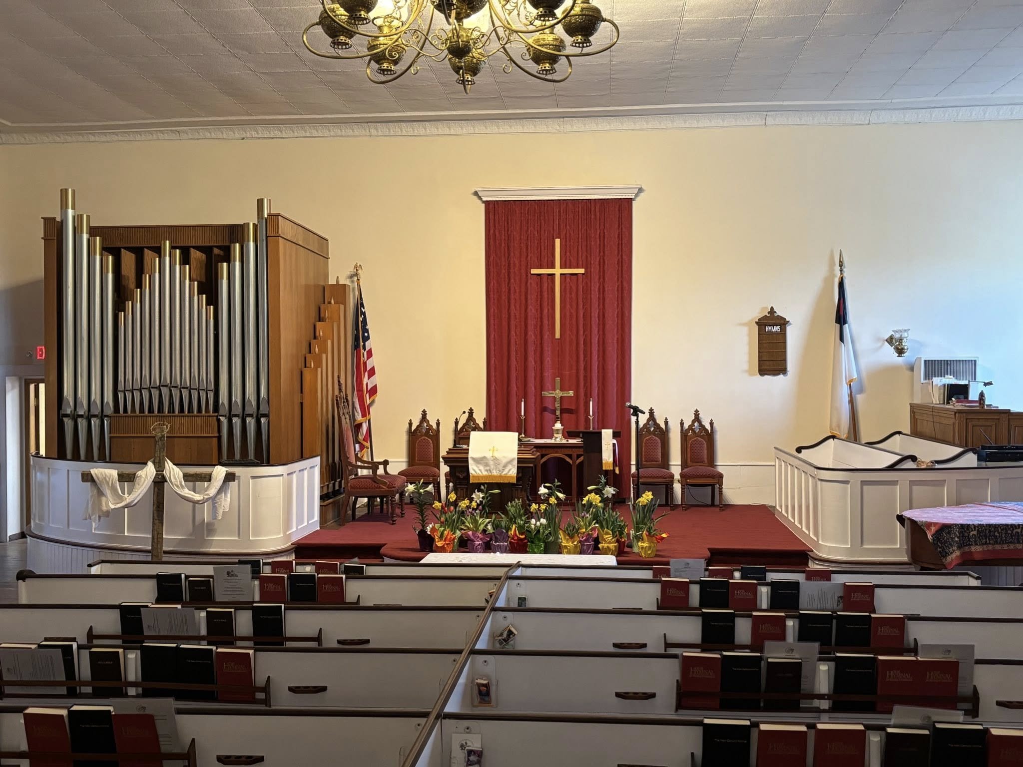 Before the 10:00 service...