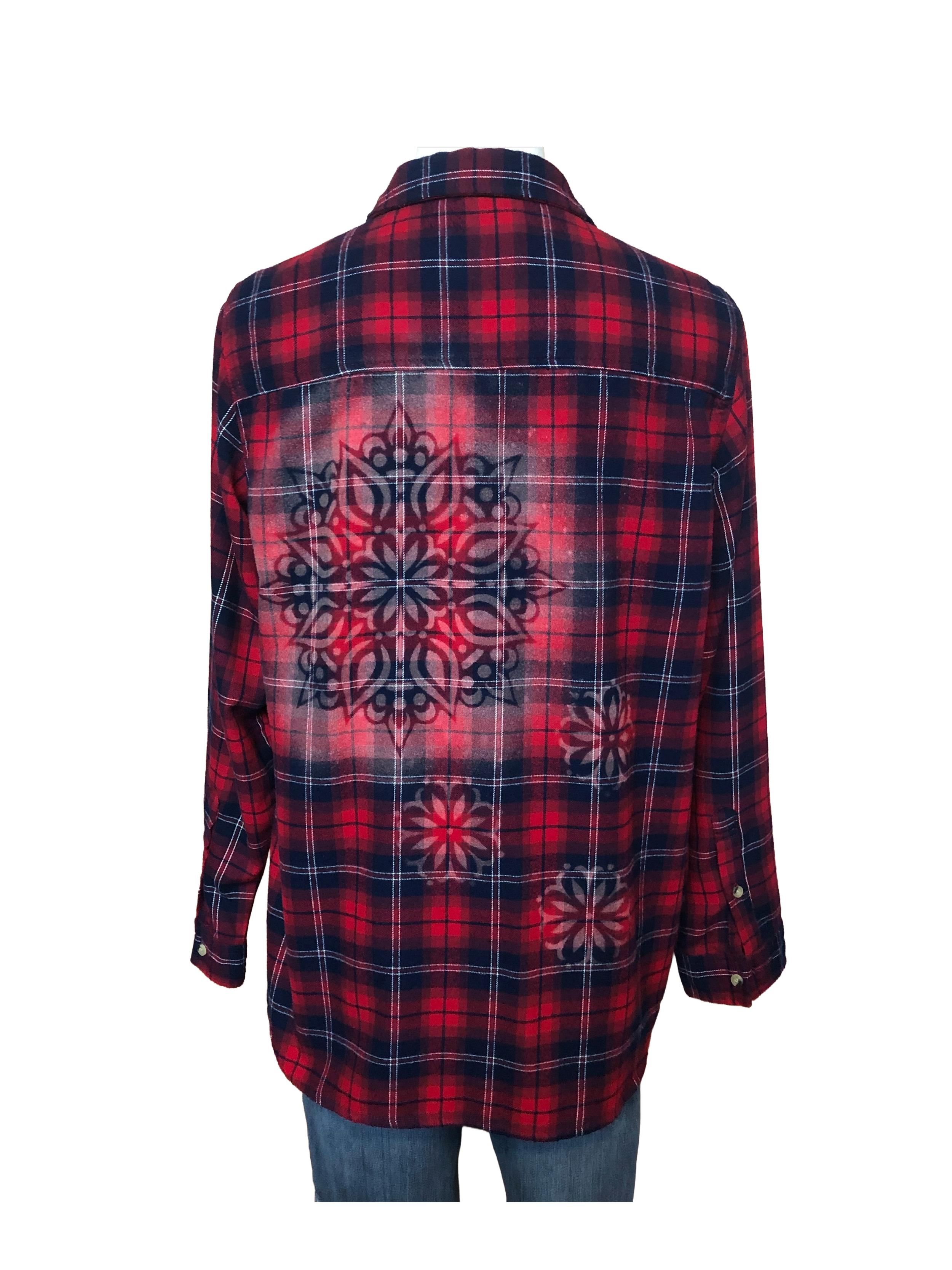 Floral Flannel - Womens M
