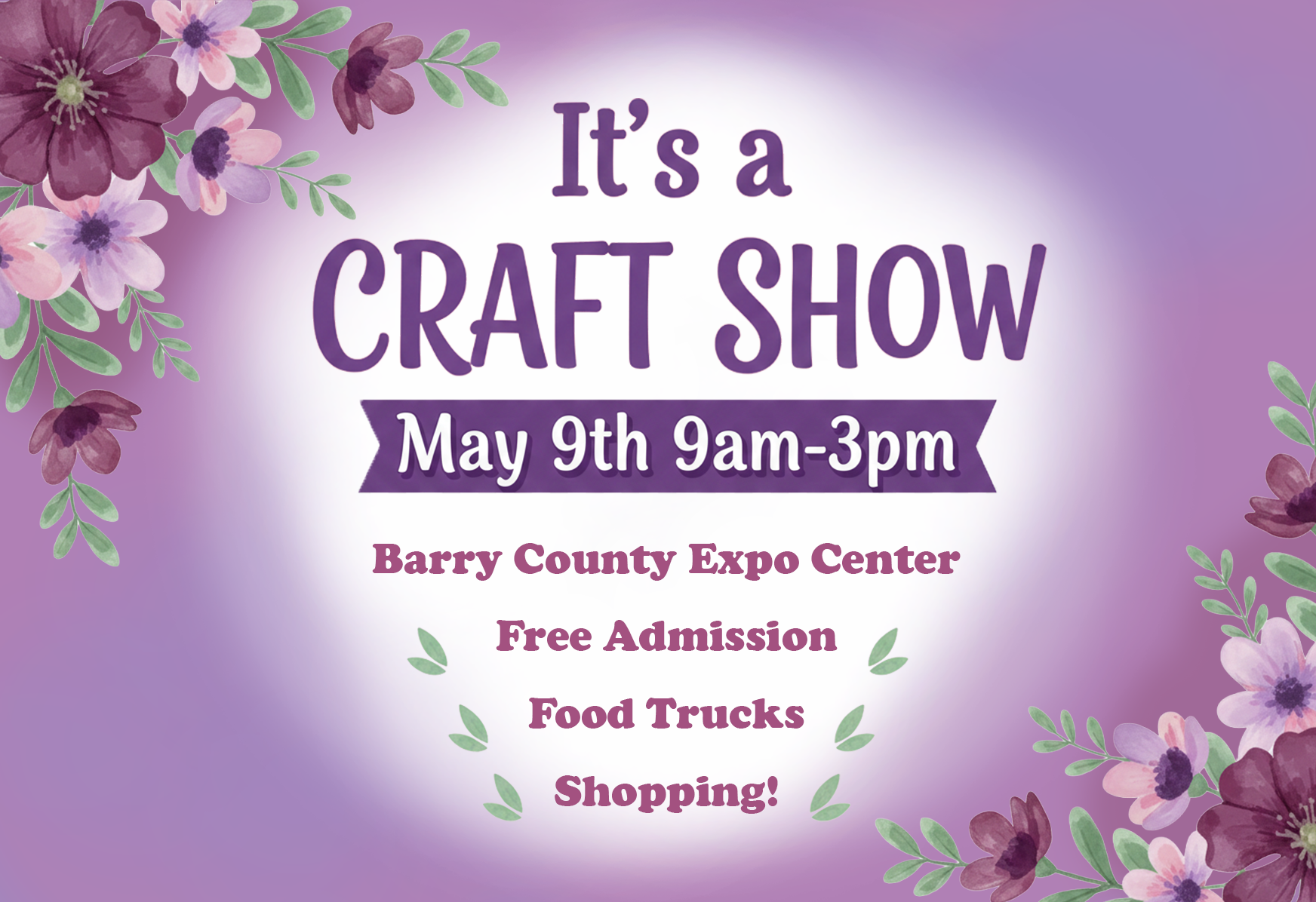 Barry County Craft Show in Hastings, MI