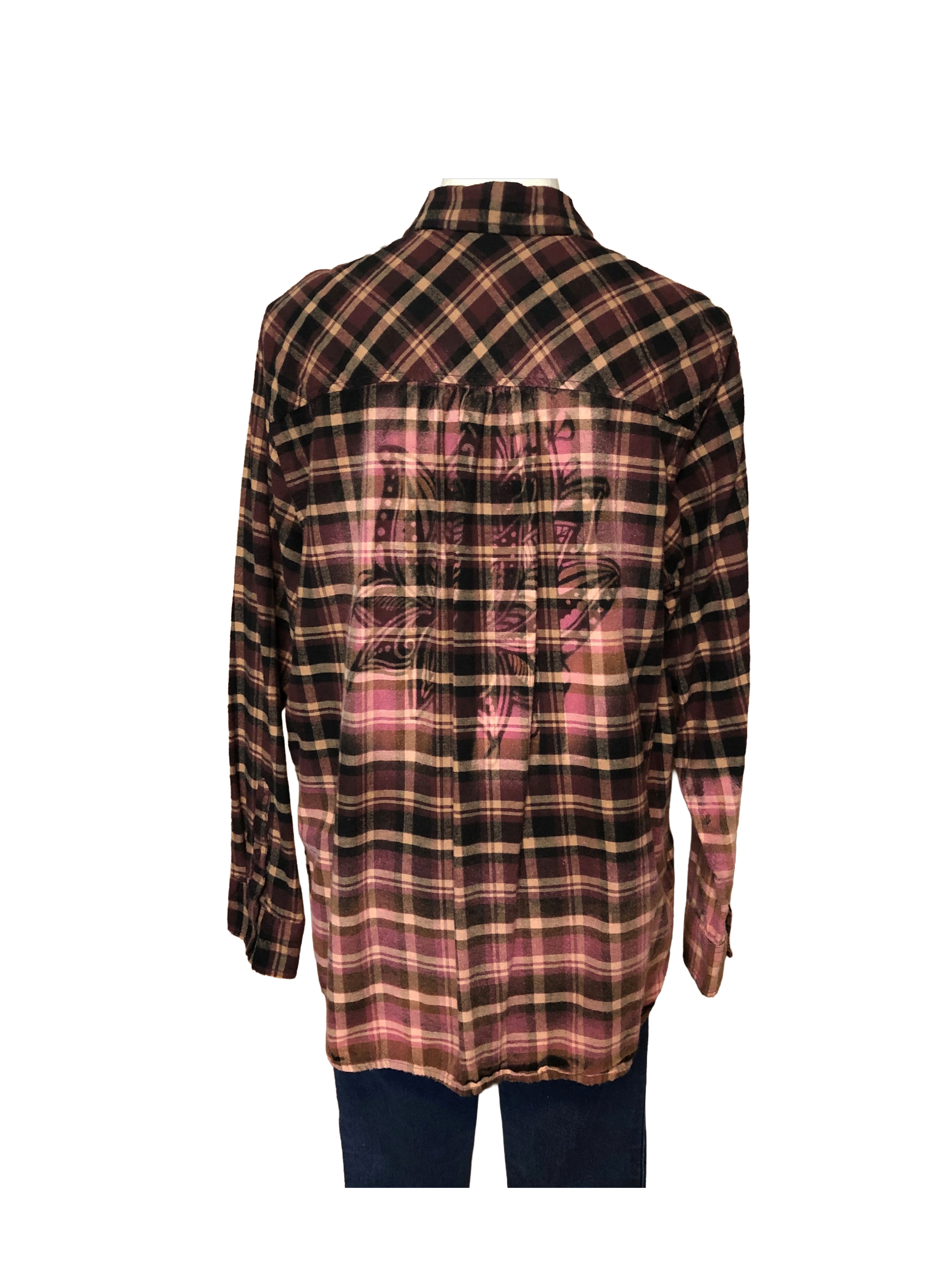 Lotus Flannel - Womens XL