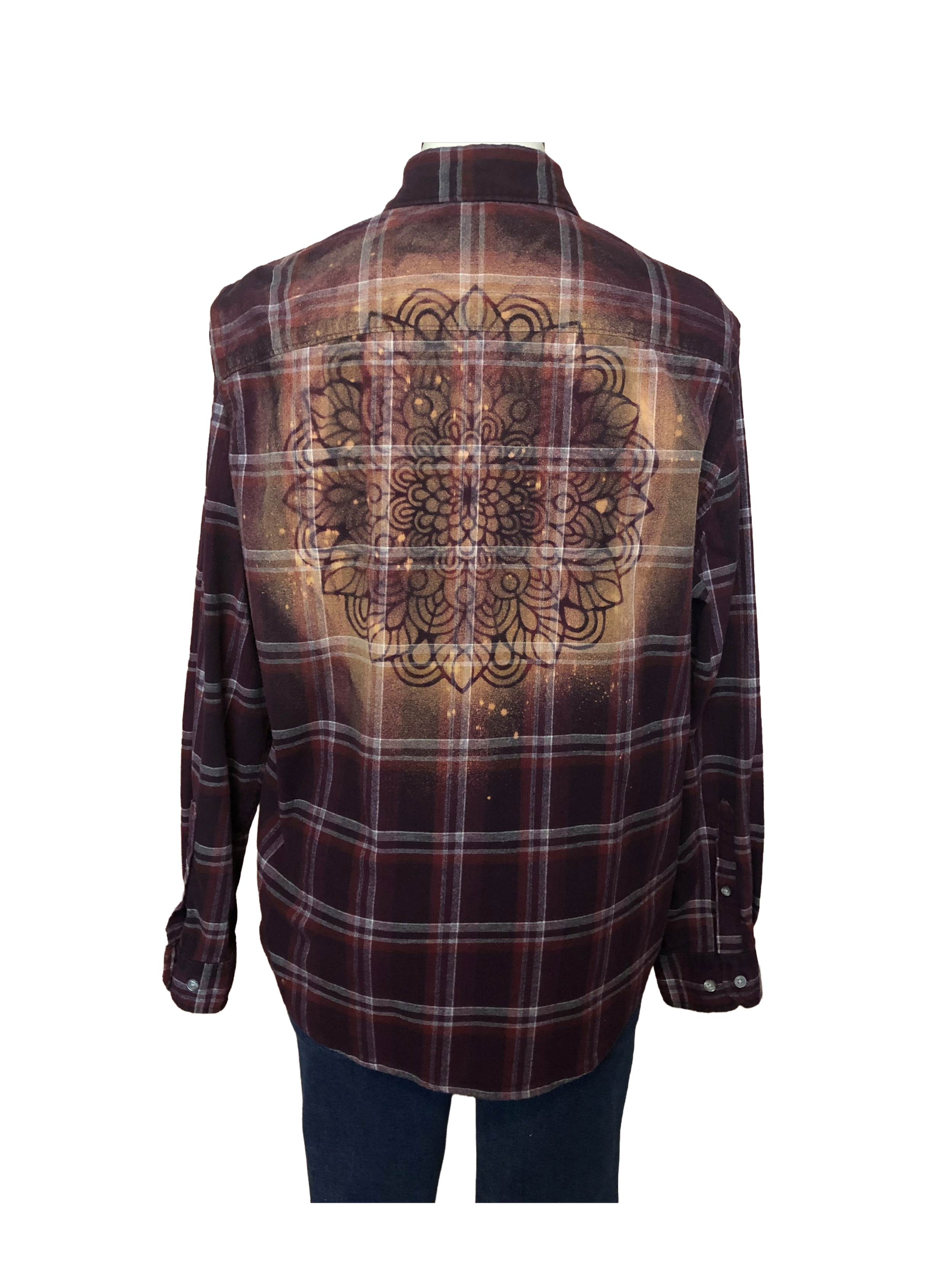 Floral Flannel - Mens L