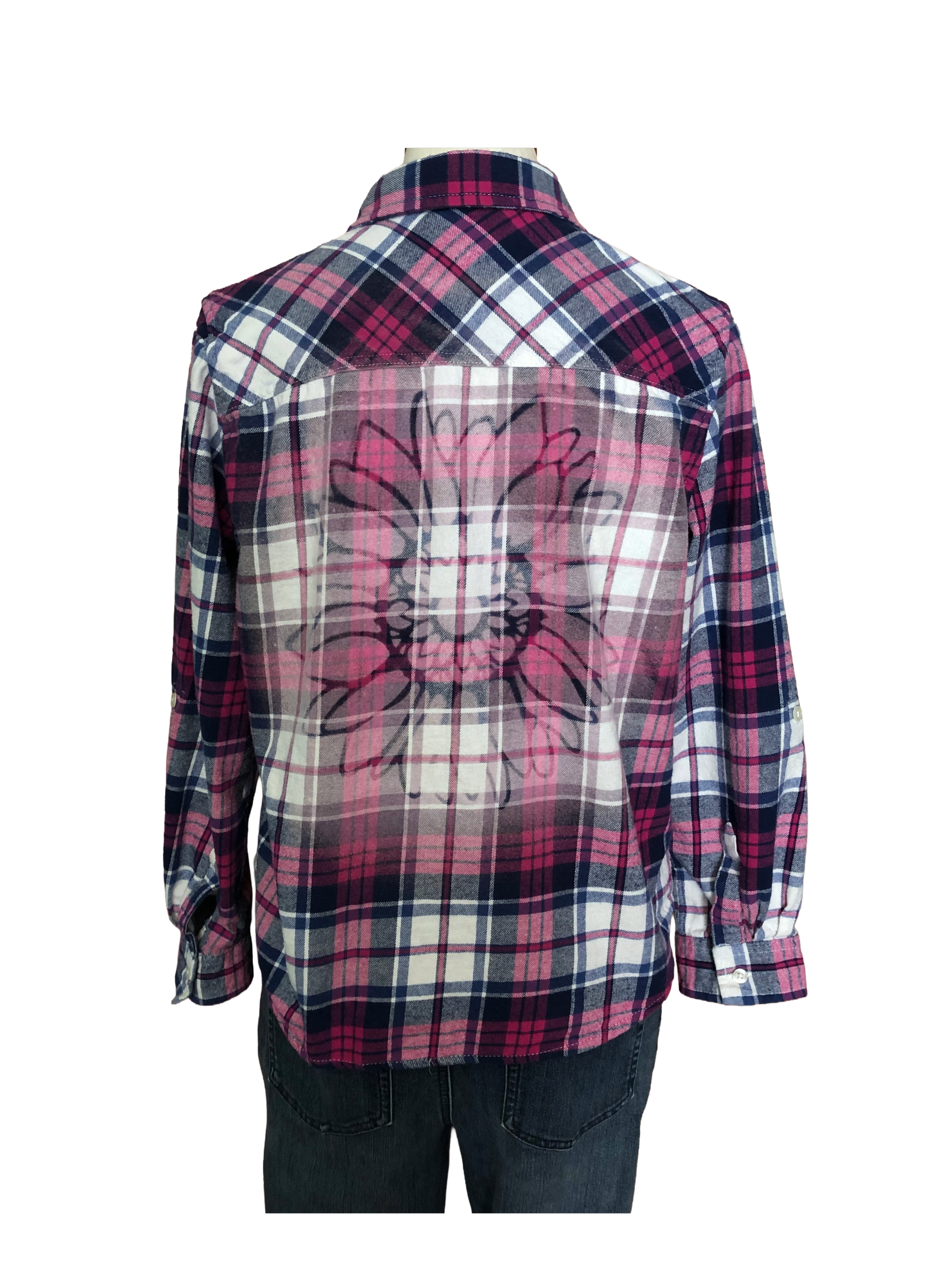 Sunflower Flannel - Womens L