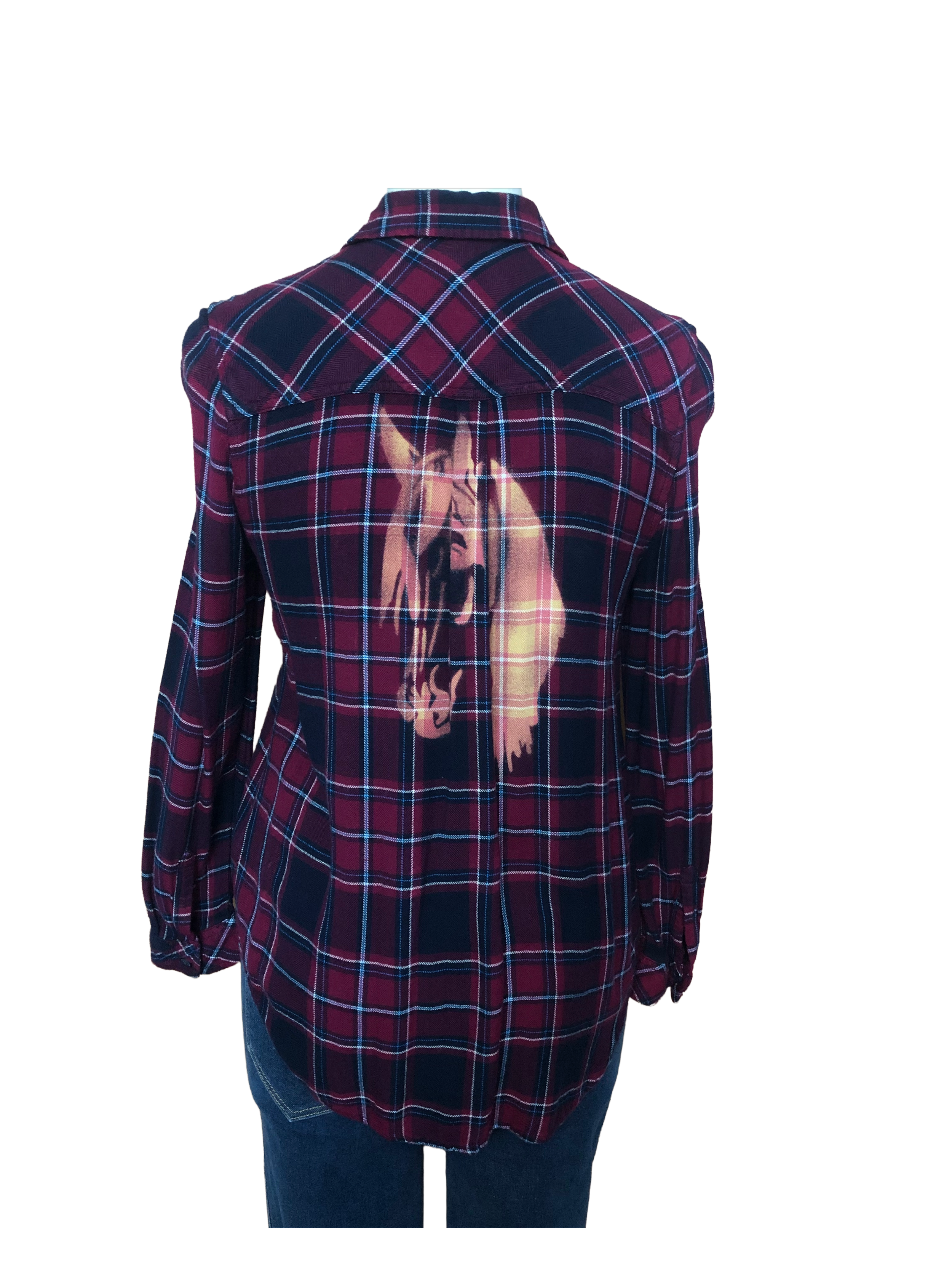 Horse Flannel - Womens S