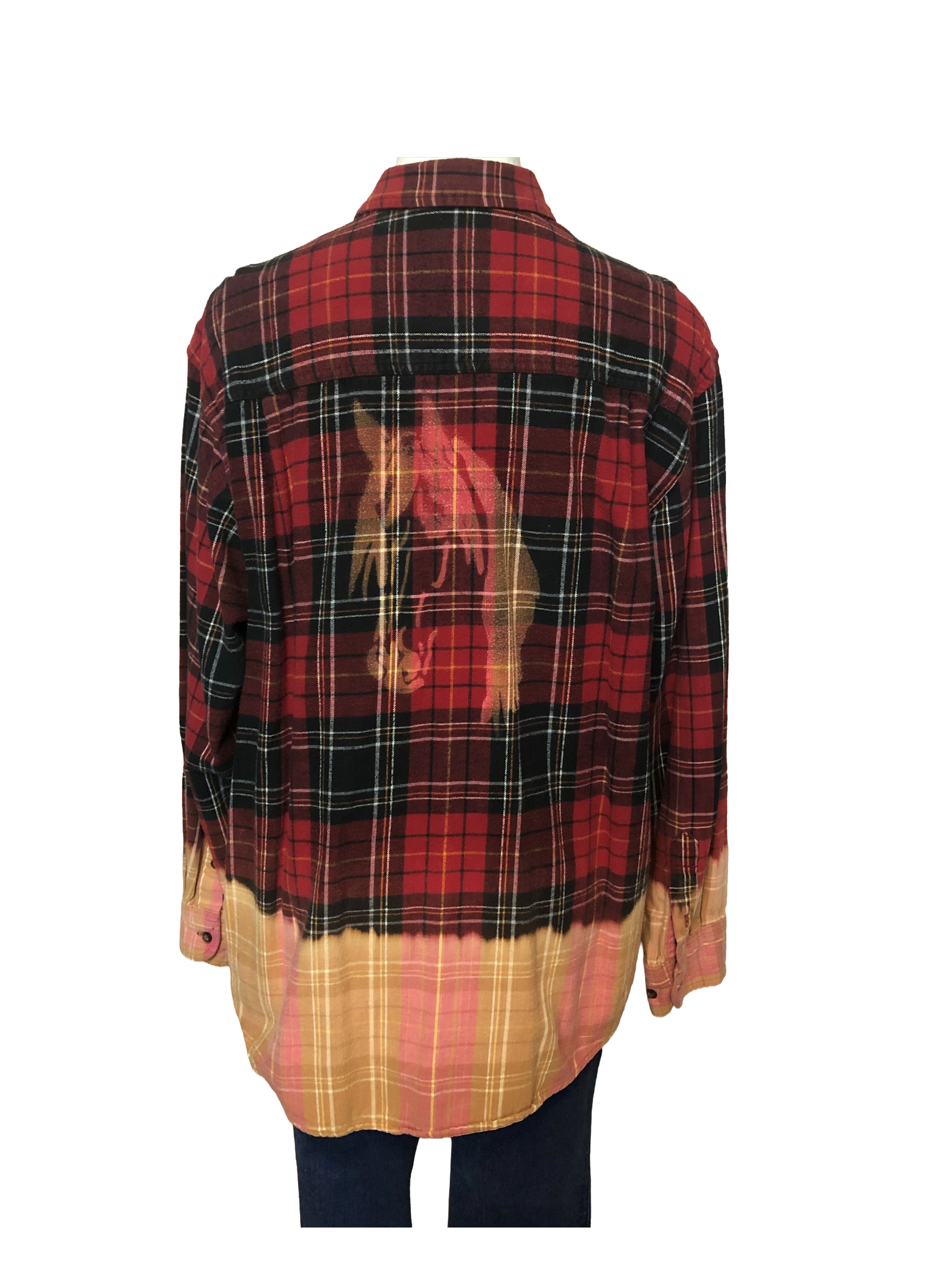 Horse Flannel - Mens L
