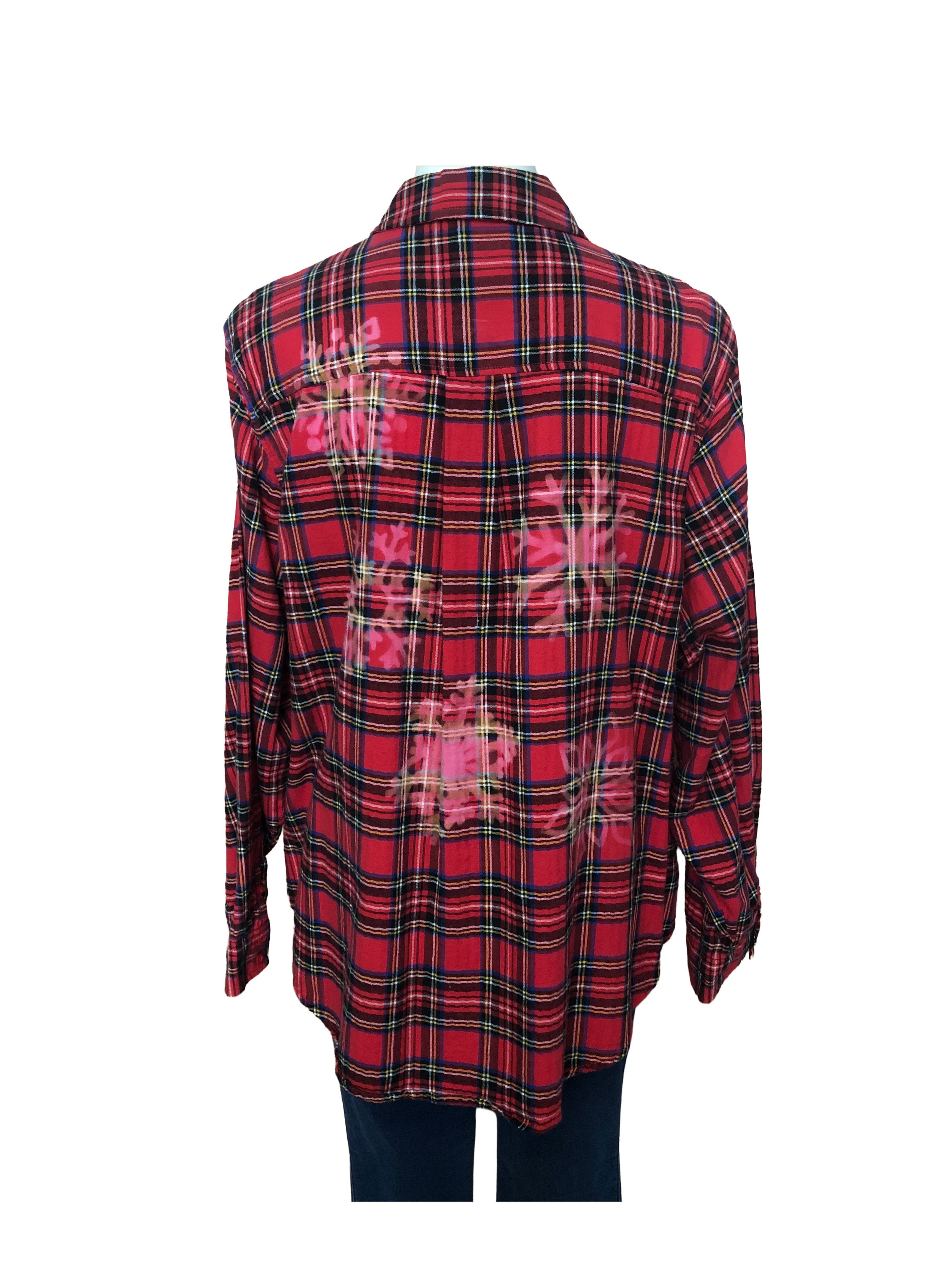 Snowflake Flannel - Mens 2X